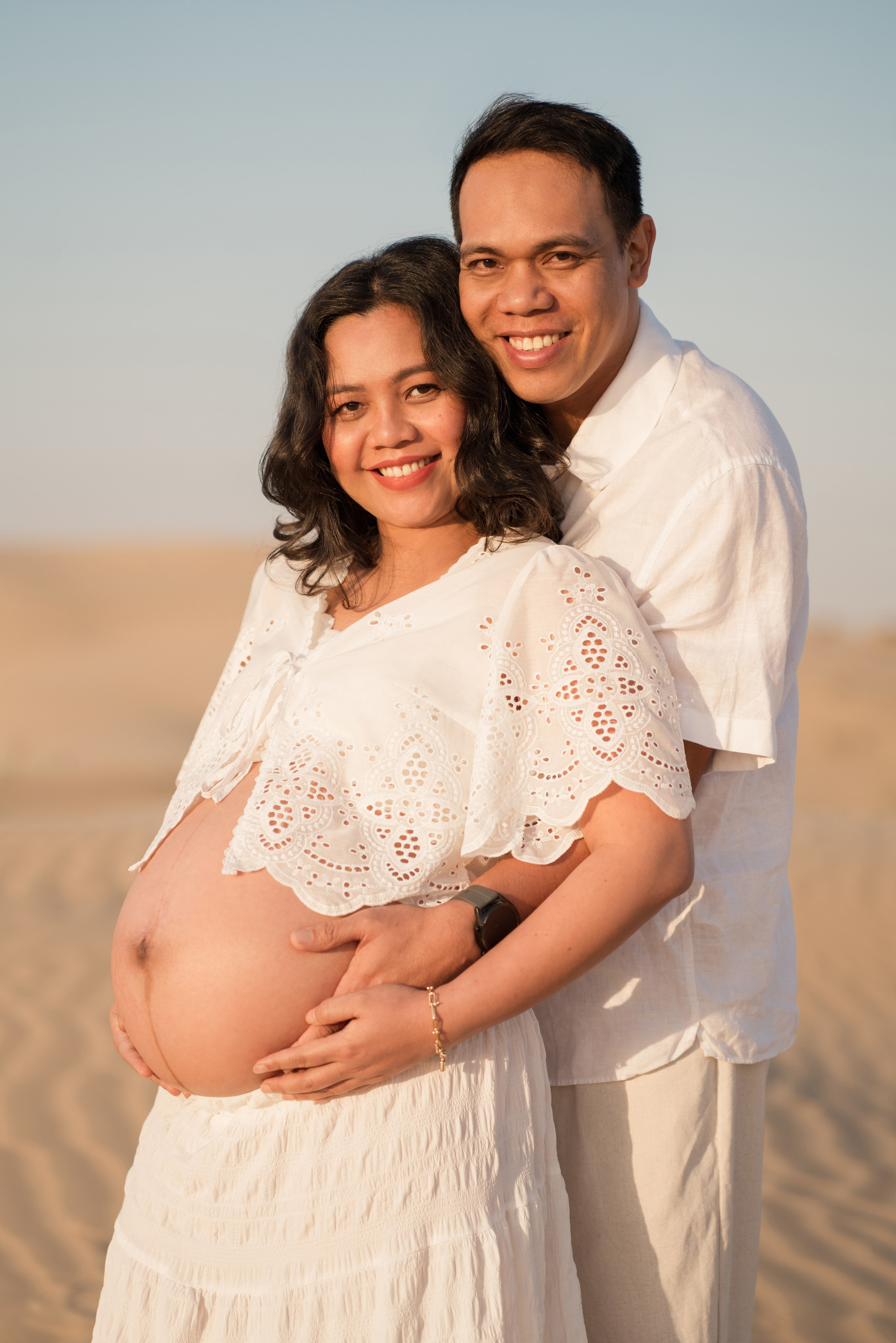 Desert sunrise. Angela Iakovleva — Family Photographer in Dubai