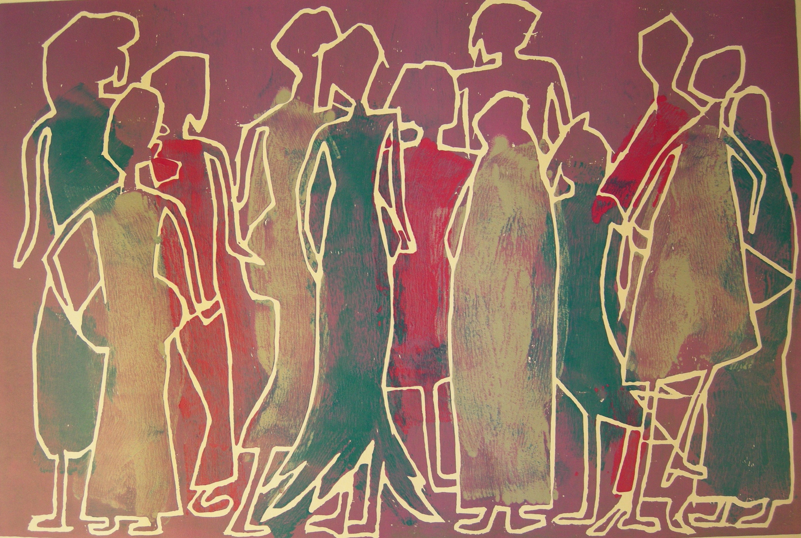 12-wir, 2018 - 40x60 auf Papier 60x80