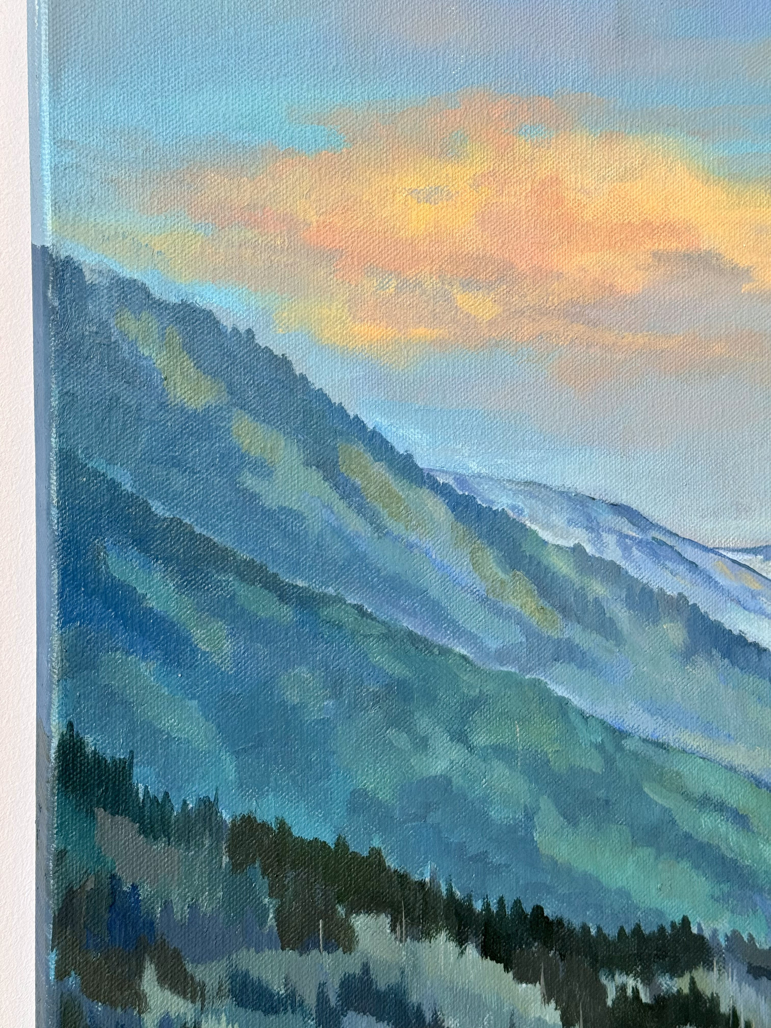 «In mountains». Художник живописец Савелова Ольга