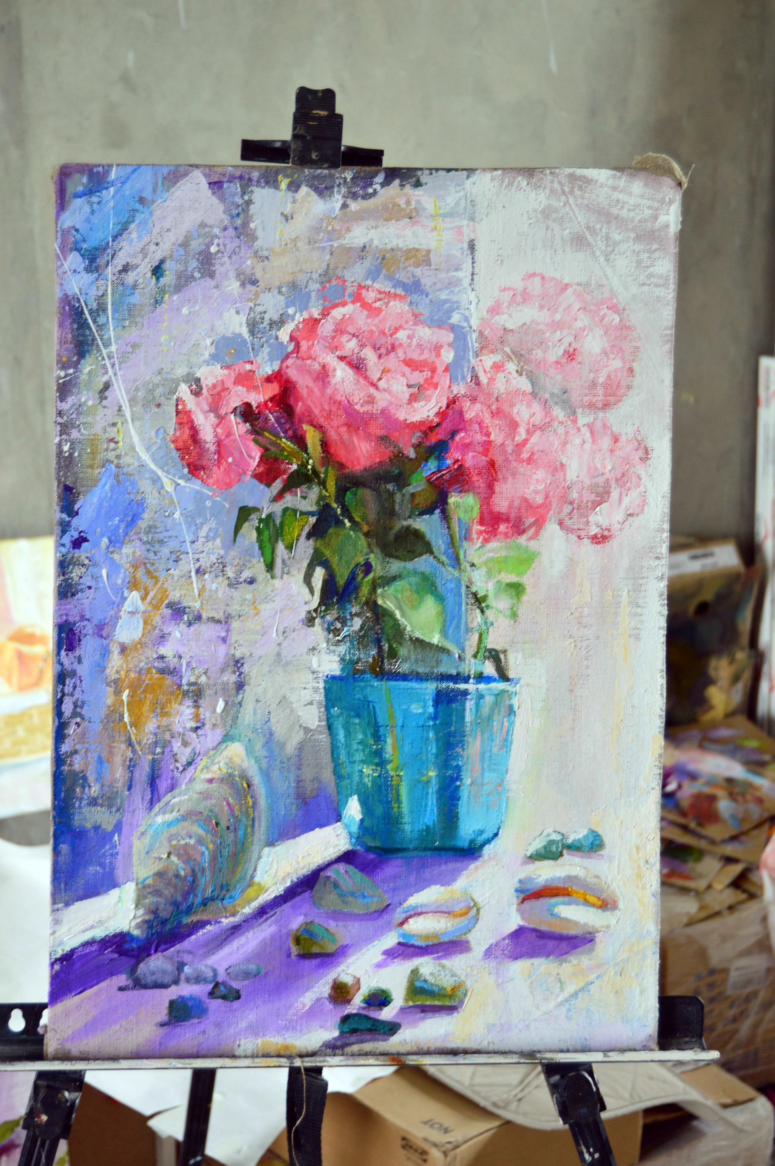 «Roses». Художник живописец Савелова Ольга