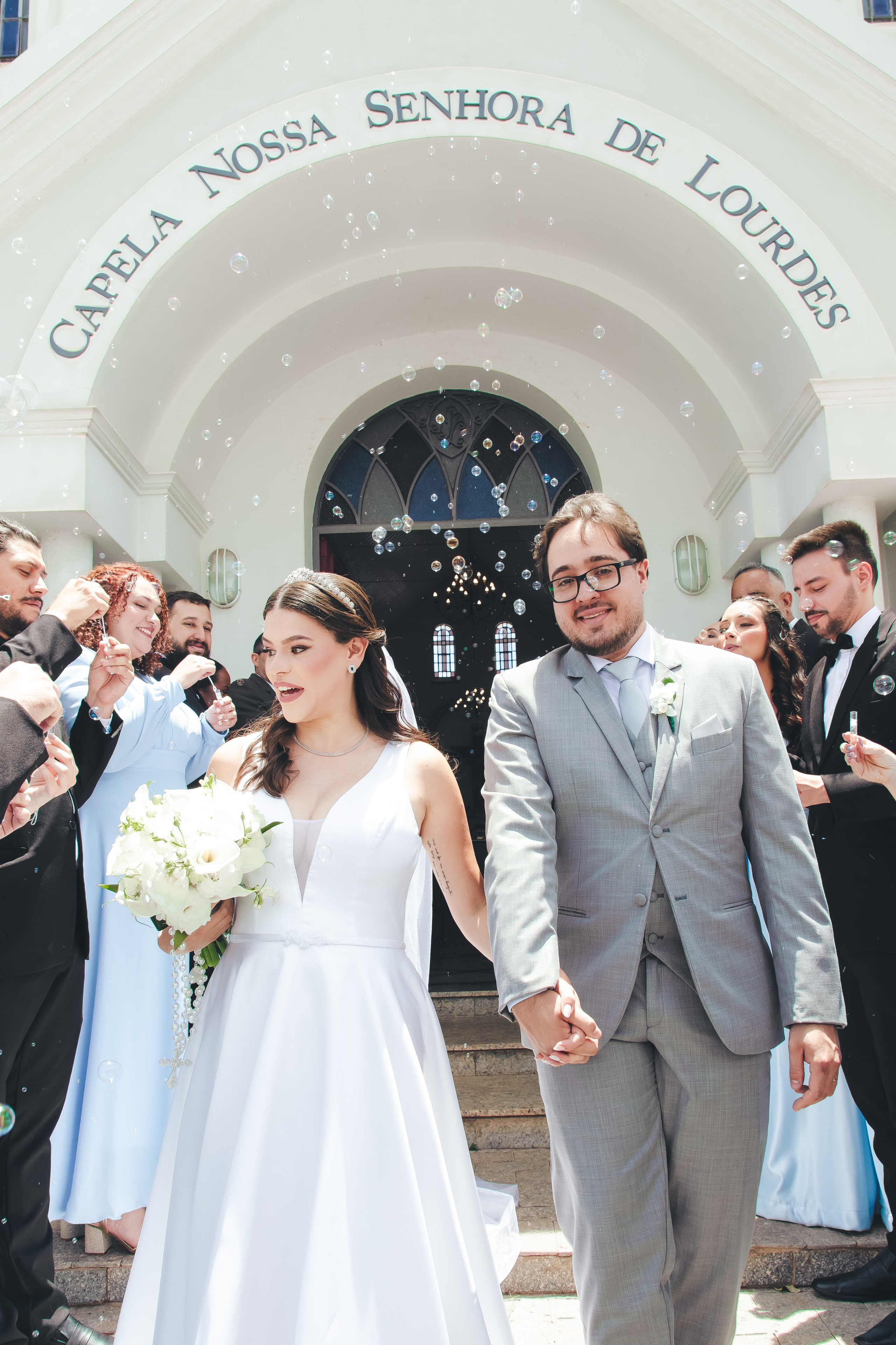 Maria Teresa e Vinicius — Religioso. Fotógrafa de casamento e festa infantis em Marilía, São Paulo