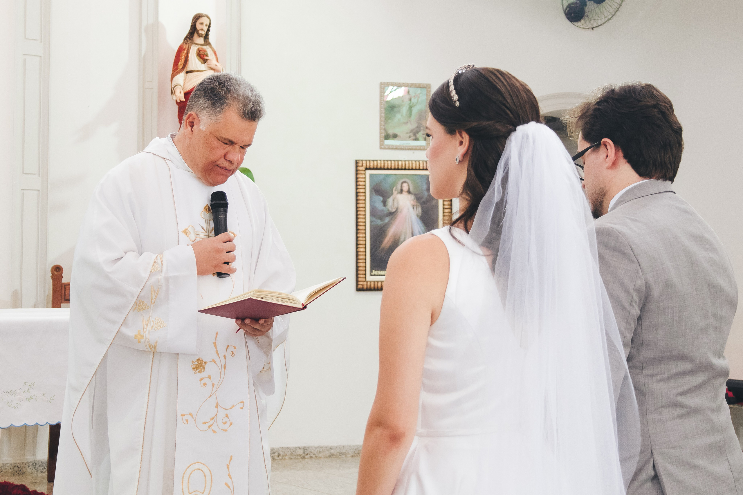 Maria Teresa e Vinicius — Religioso. Fotógrafa de casamento e festa infantis em Marilía, São Paulo