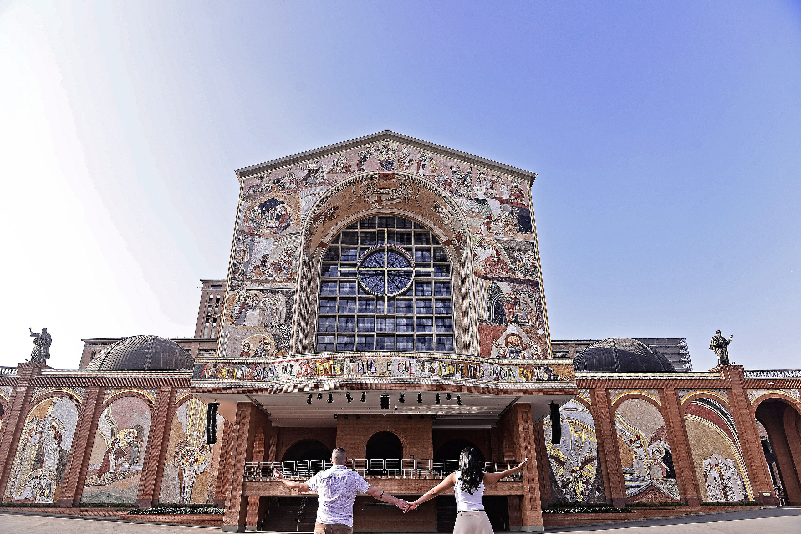 Manuela & Vinícius — Santuário Aparecida do Norte, Aparecida. Produtora Bride