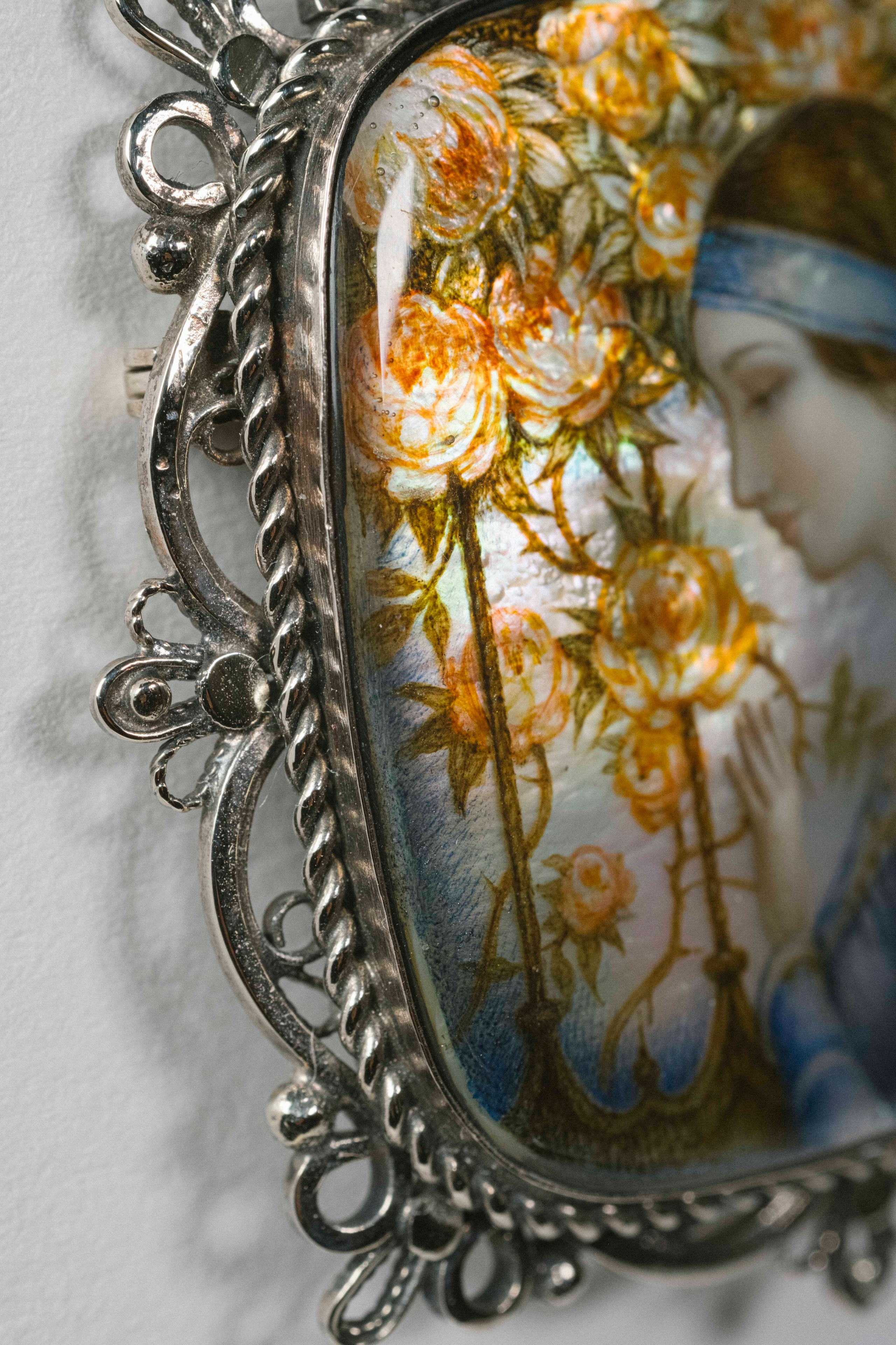 Girl with a Blue Ribbon. Marina Rogatova