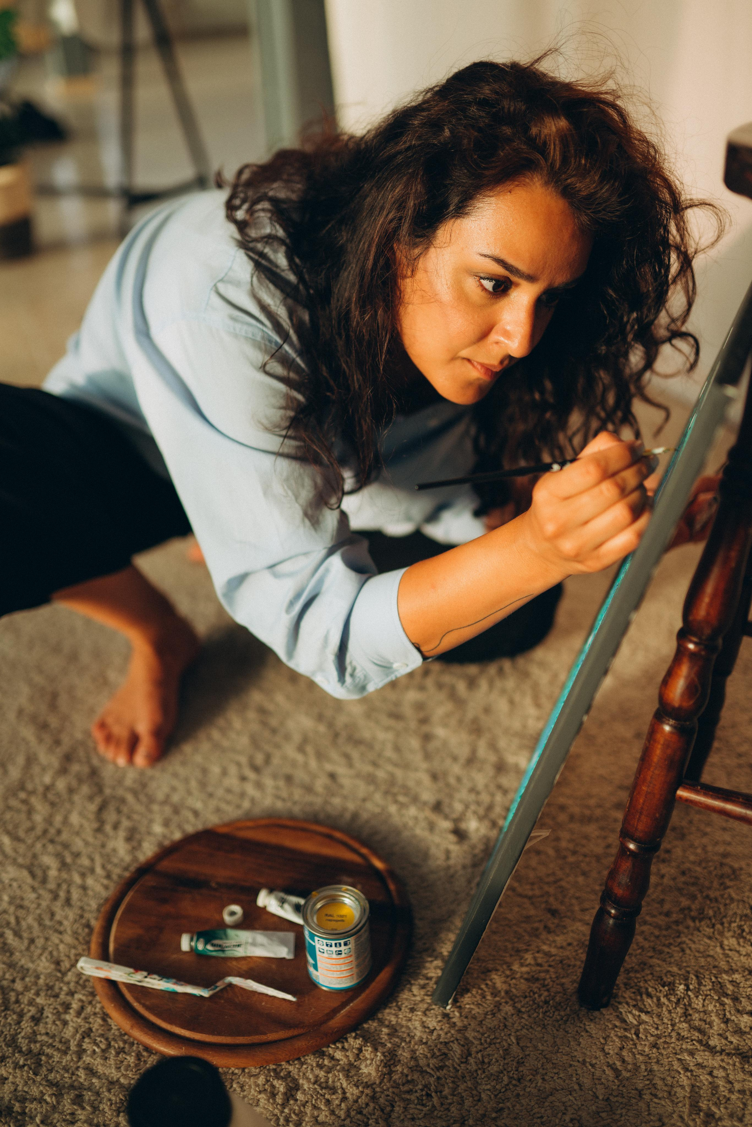 The artist Bahareh. Fotografie und Henna Kunst in Köln — Sylvette Loda