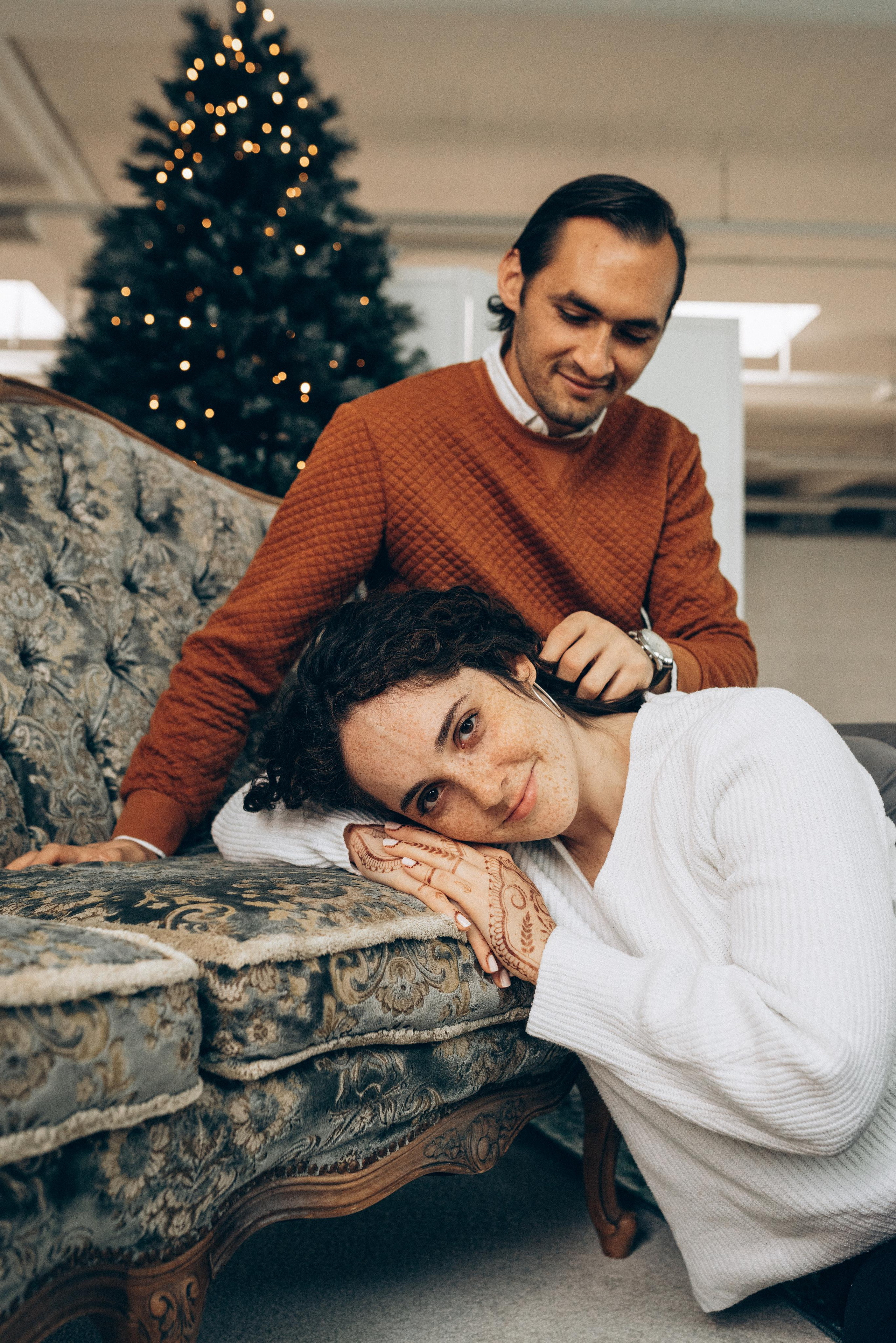 Christmas mood — Sarah & Hans. Fotografie und Henna Kunst in Köln — Sylvette Loda