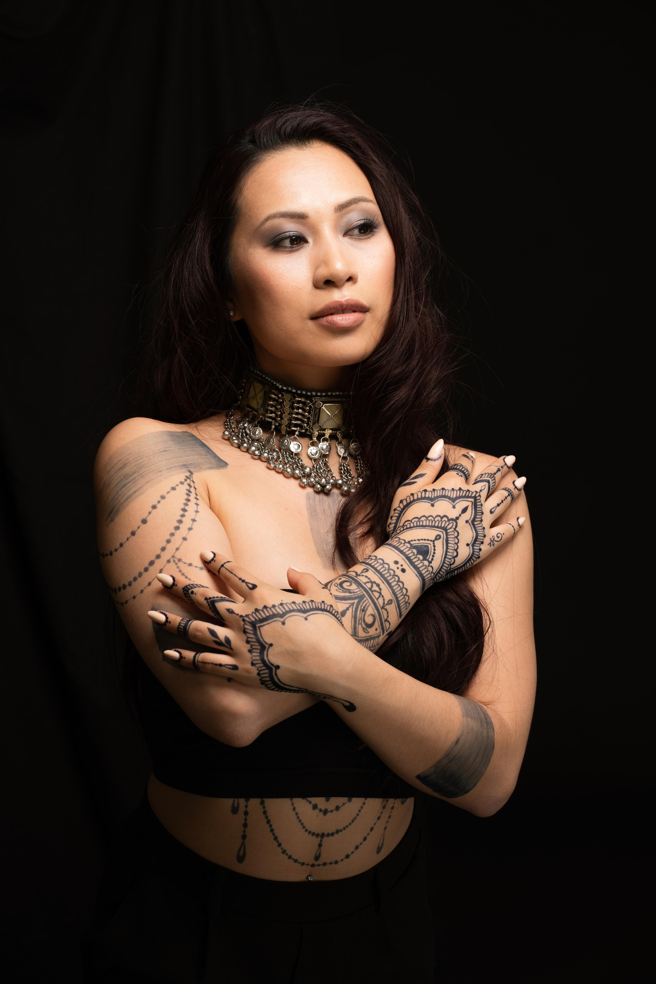 Thi — jagua bodyart. Fotografie und Henna Kunst in Köln — Sylvette Loda