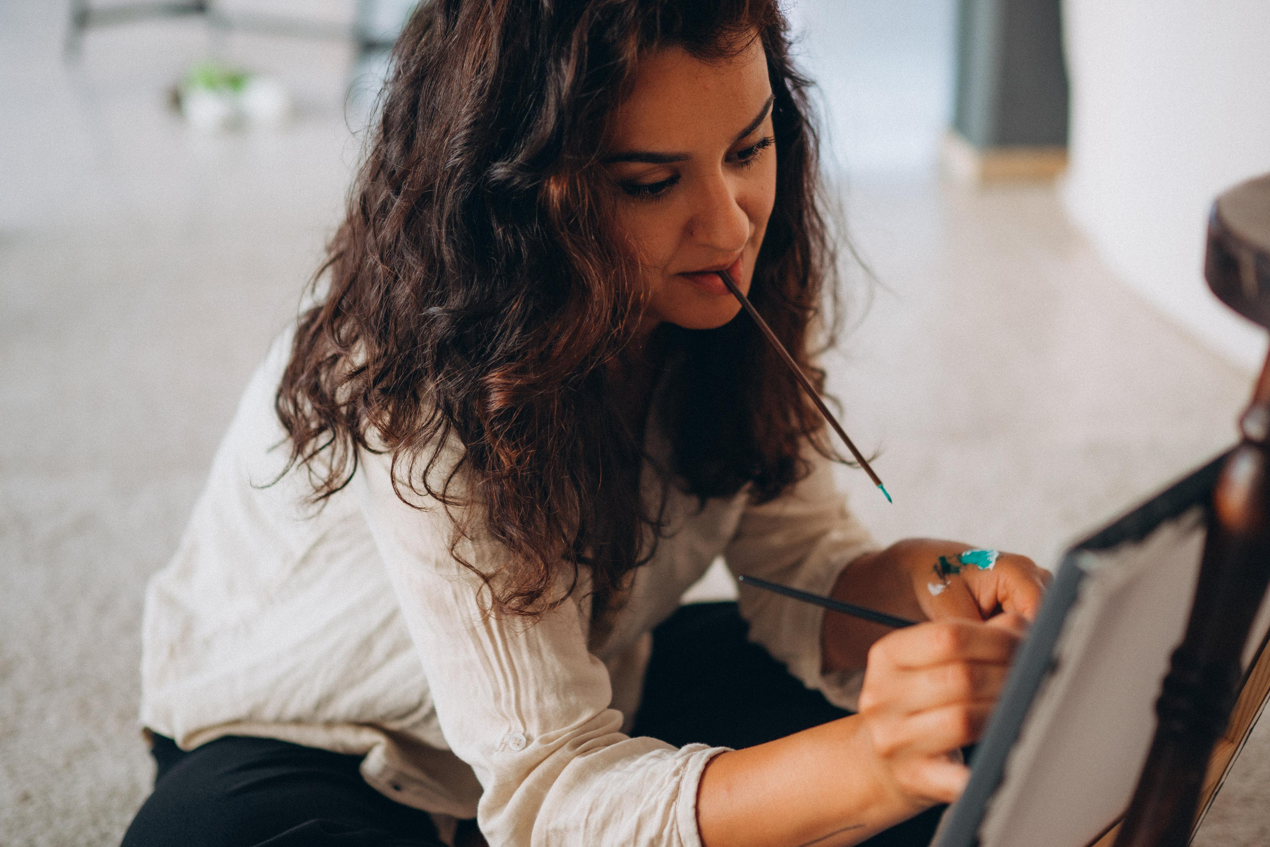 The artist Bahareh. Fotografie und Henna Kunst in Köln — Sylvette Loda