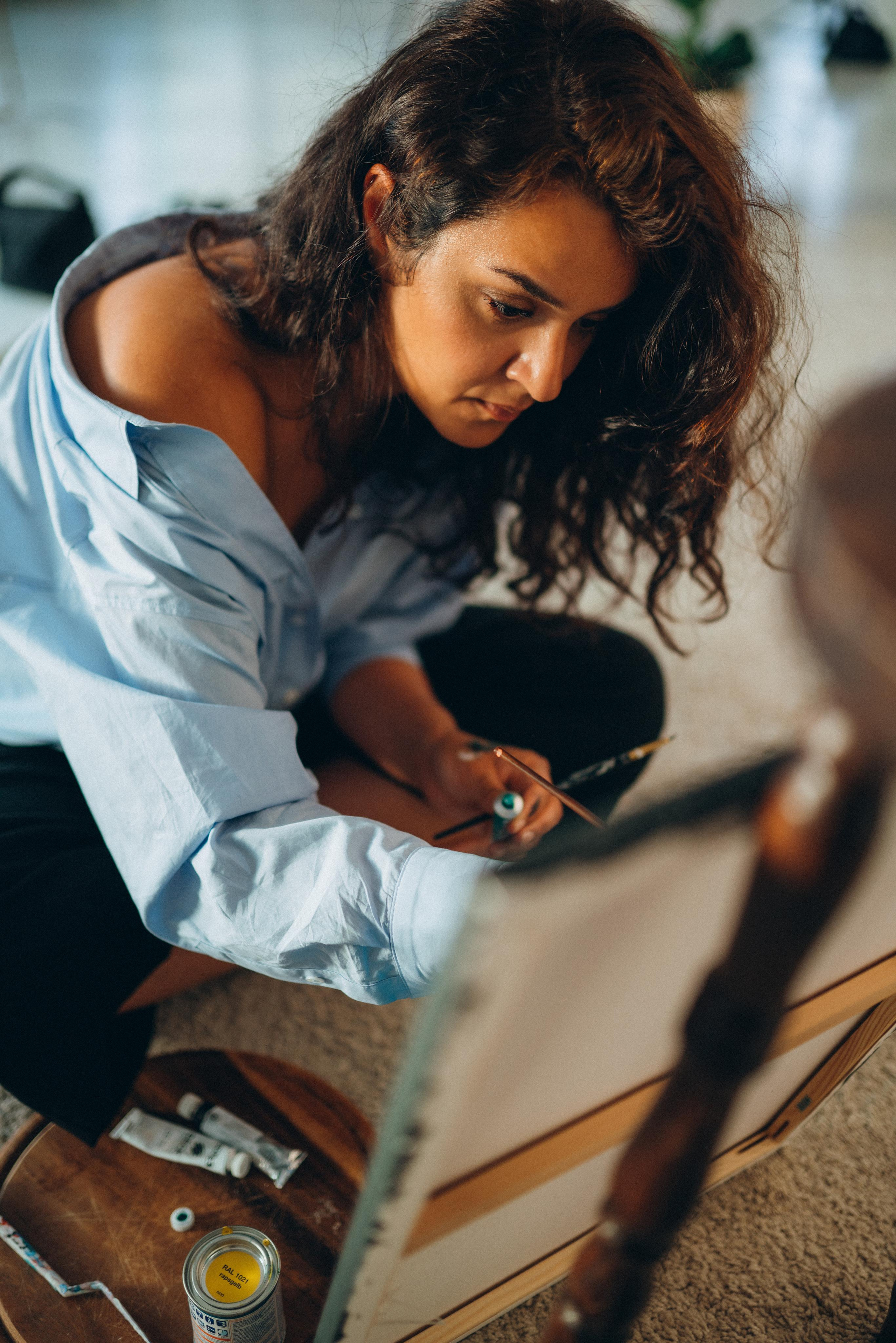 The artist Bahareh. Fotografie und Henna Kunst in Köln — Sylvette Loda