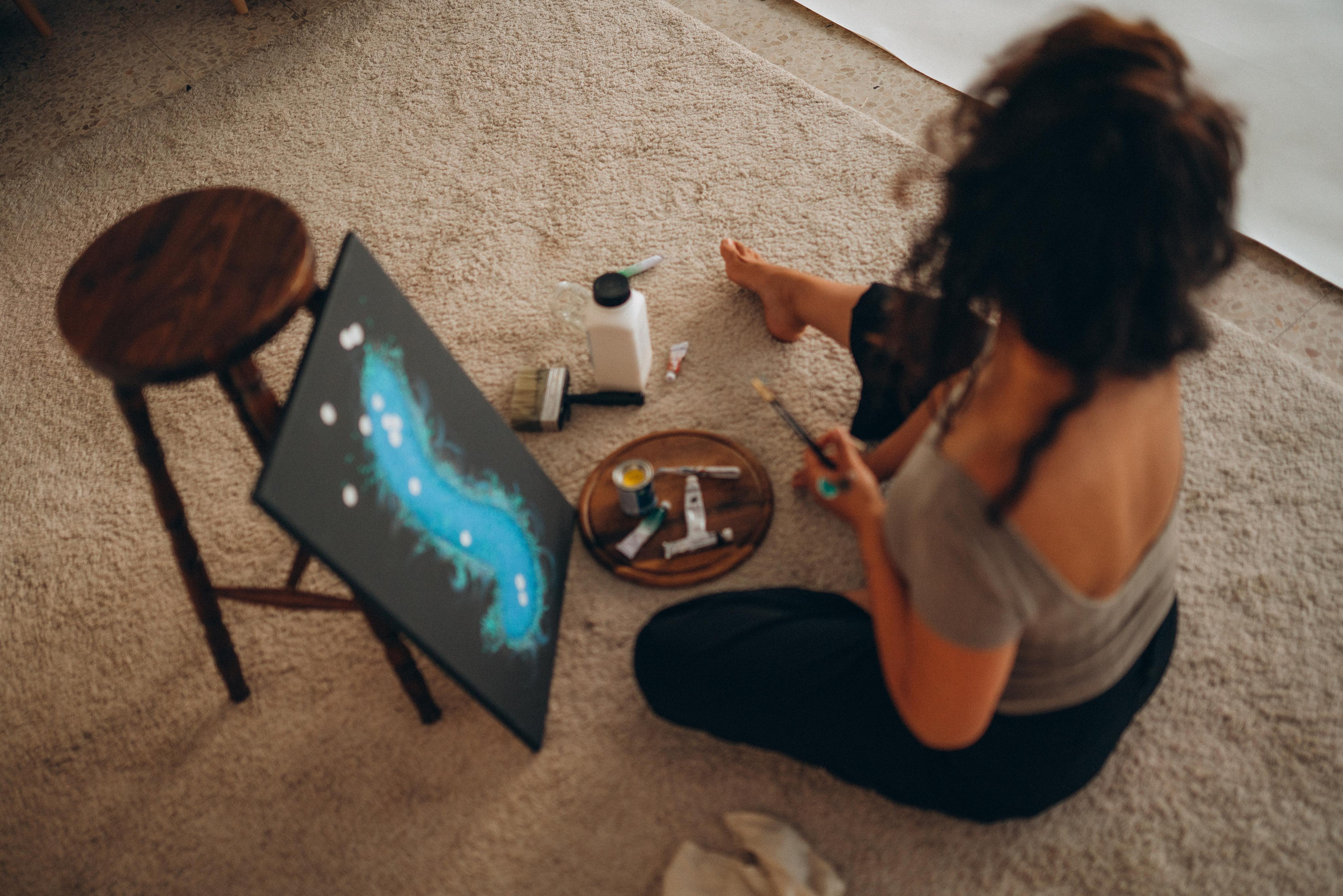 The artist Bahareh. Fotografie und Henna Kunst in Köln — Sylvette Loda