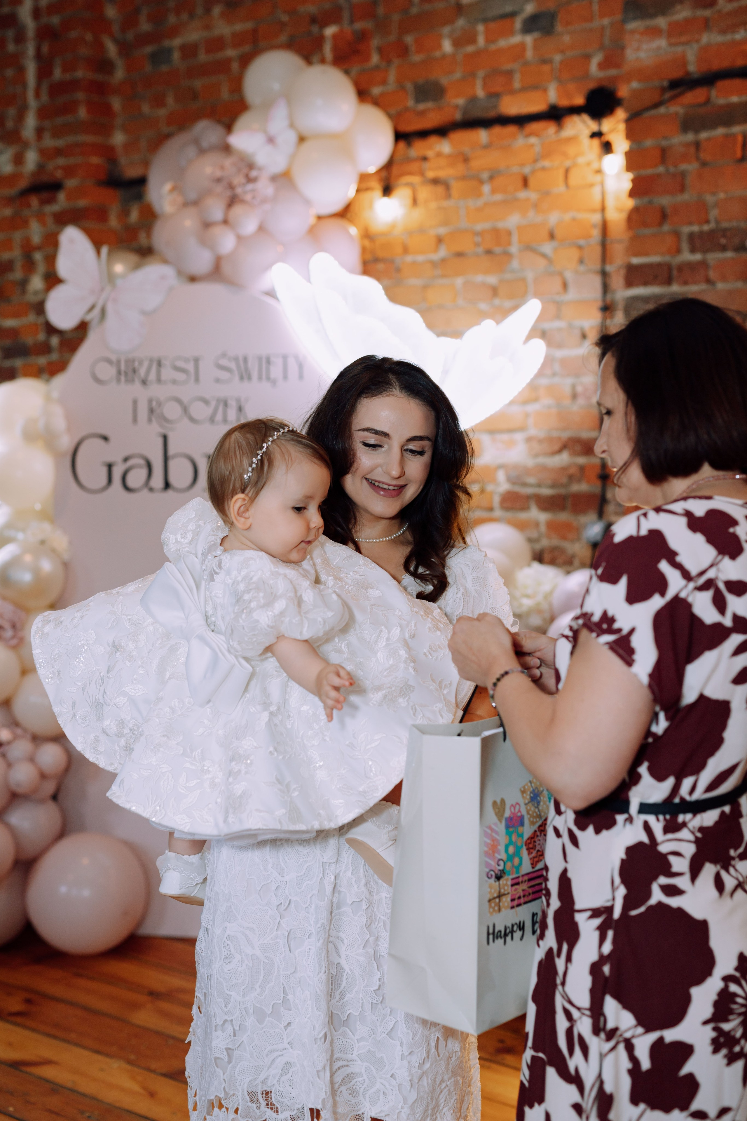 Chrzest Święty i roczek Gabrieli