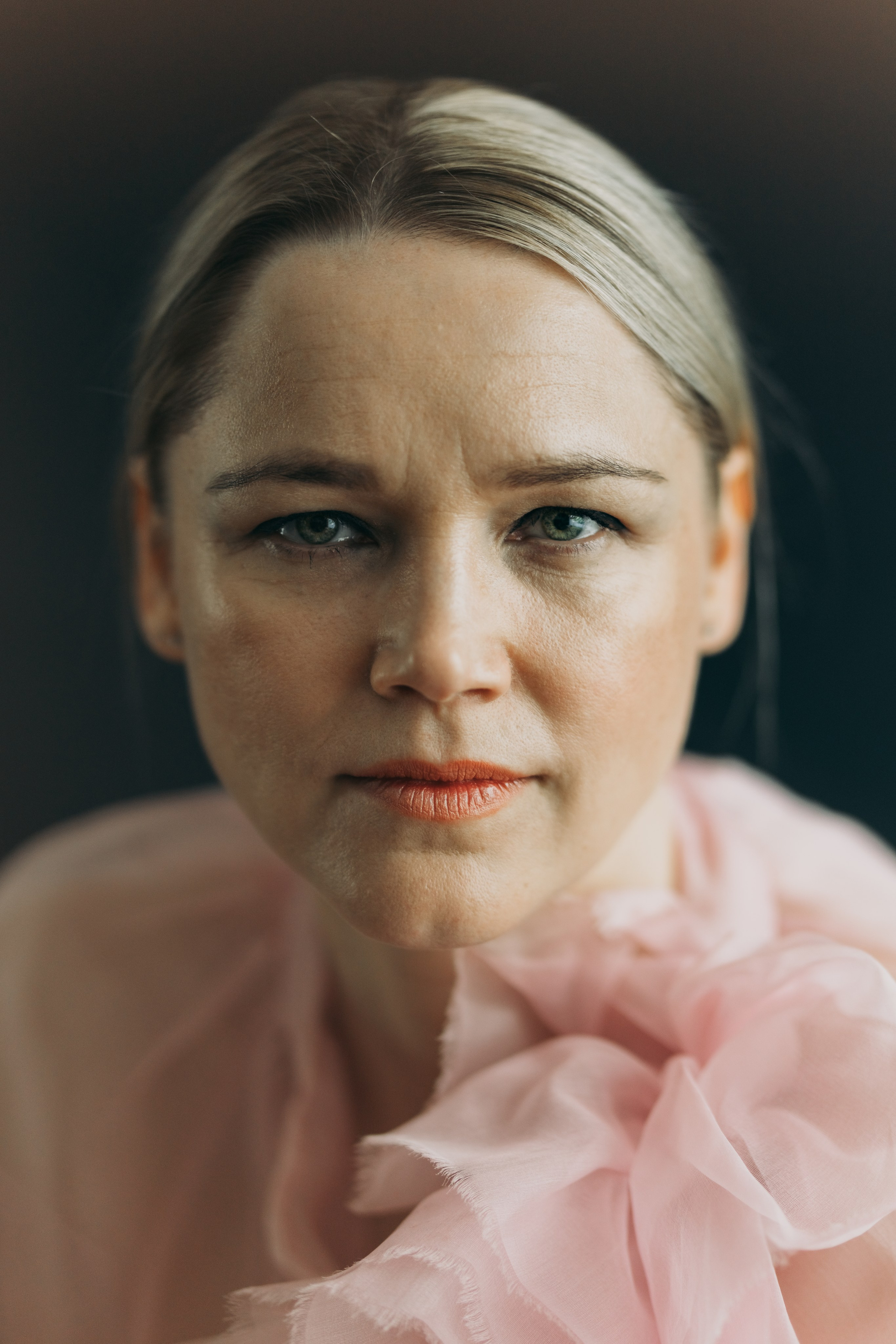 Anna - Maija Tuokko contemporary actor portrait minimal light Europe