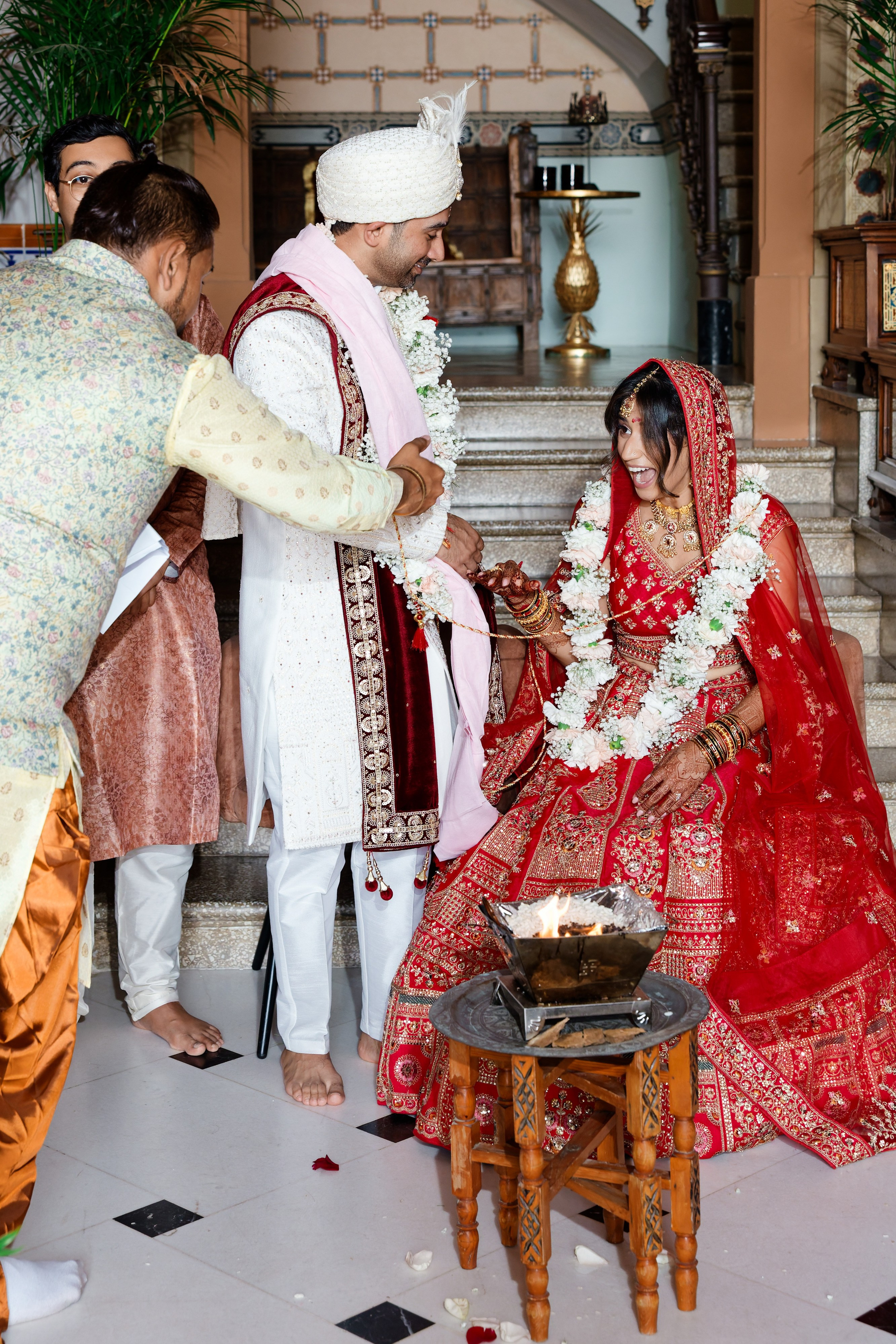 Indian wedding at Gran Villa Rosa, Barcelona