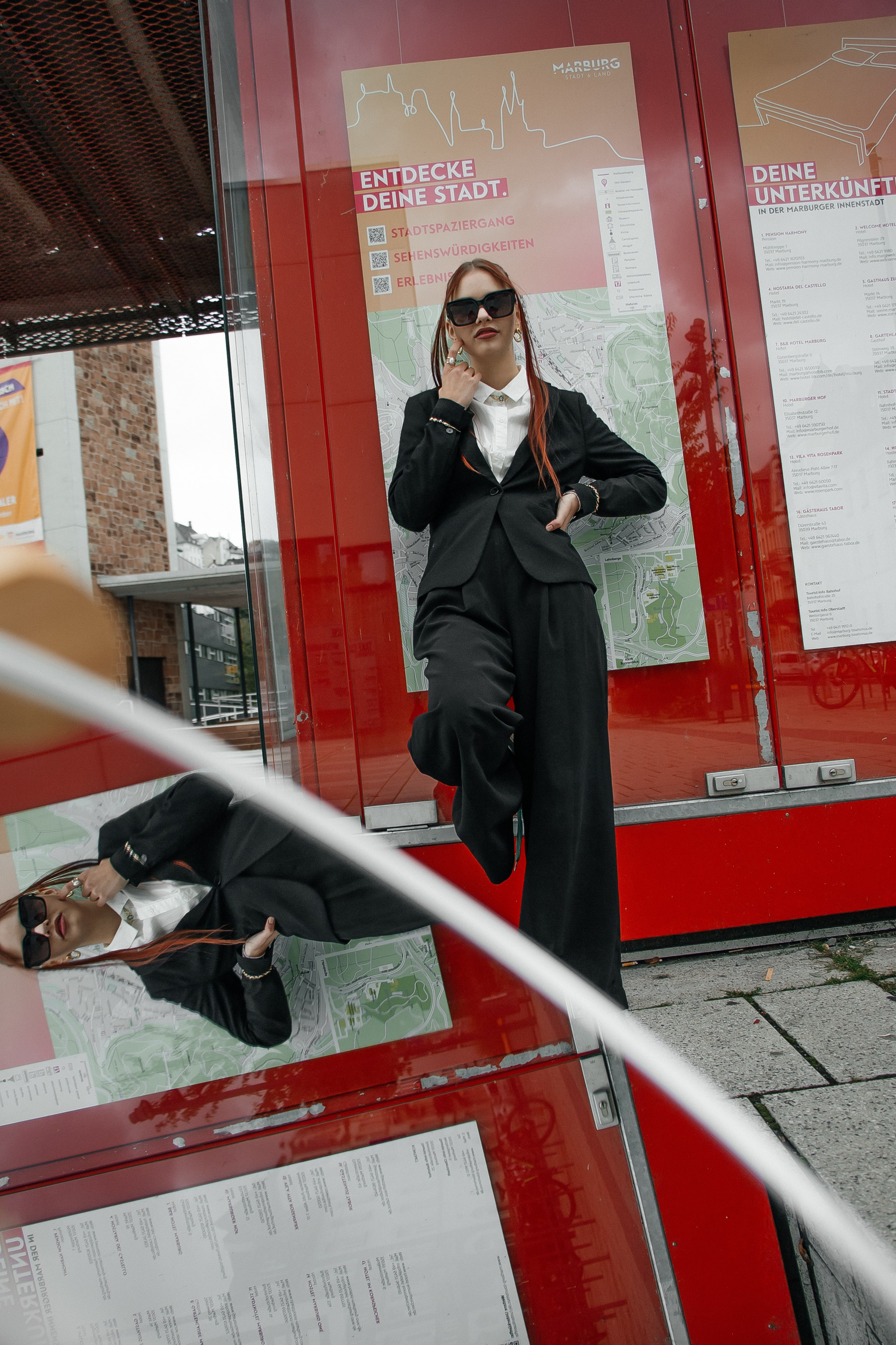 Red girl. PHOTOgrapher Germany MARBURG