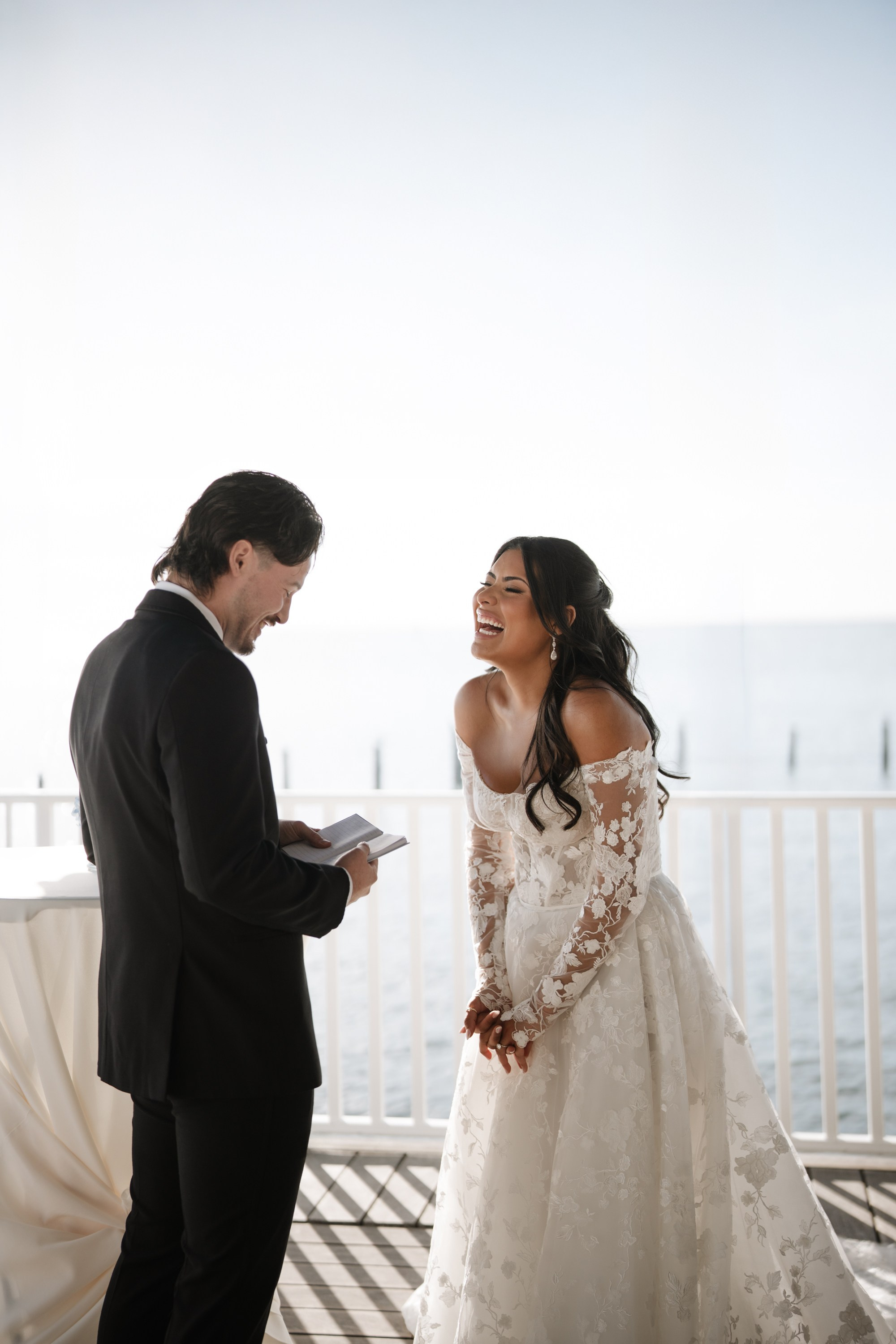 Christina and Ryan’s wedding. Long Beach Island, NJ. Portrait and wedding photographer in New York