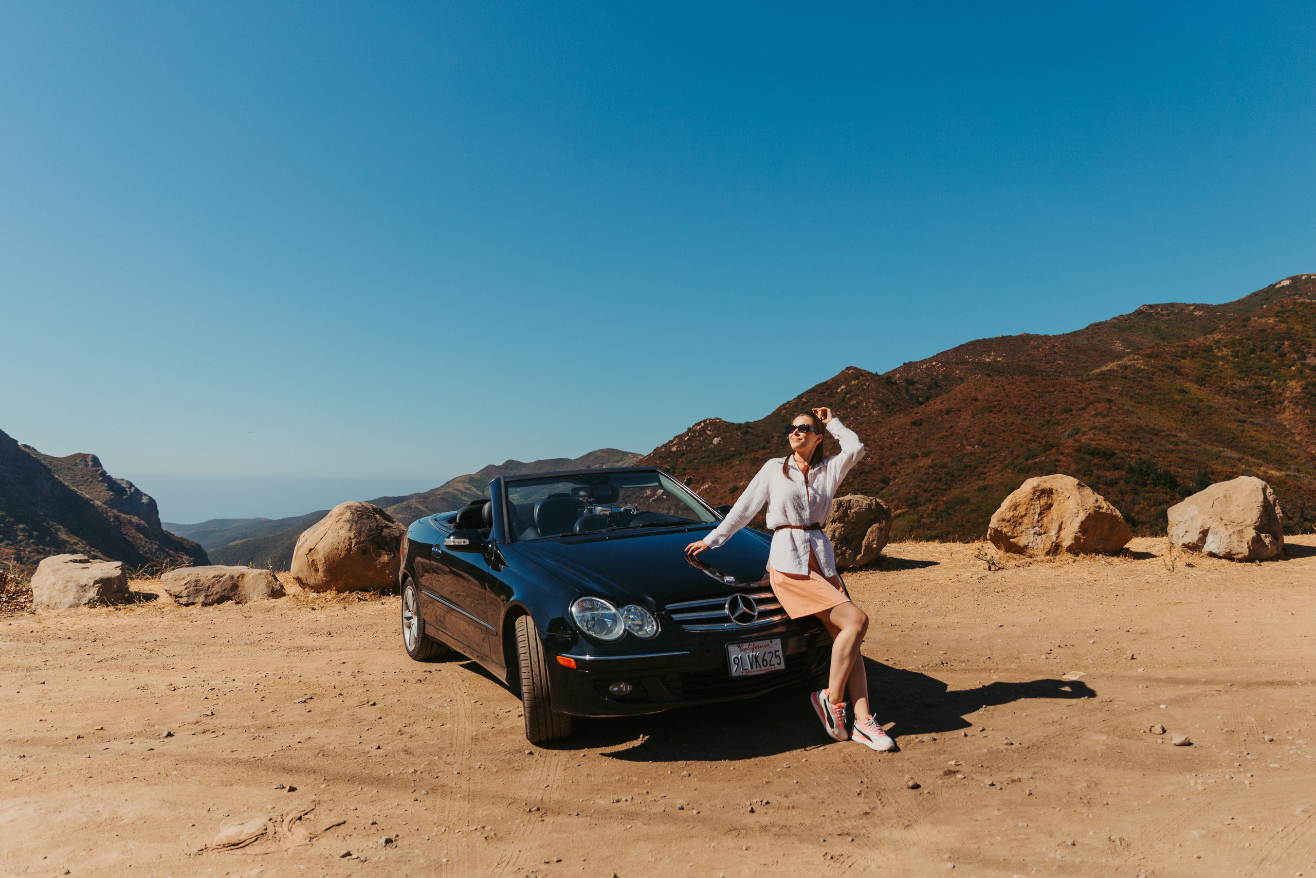 Malibu Photoshoot. Los Angeles portrait photographer Valeria Kasatkina