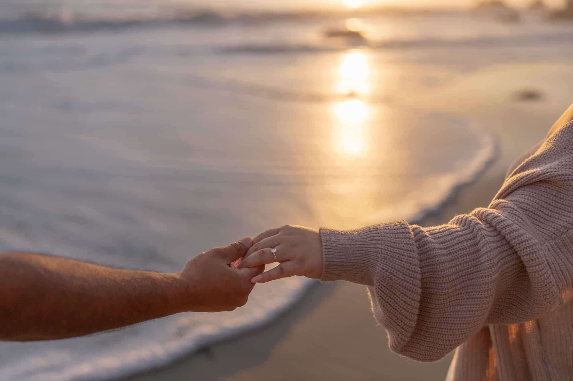 El Matador engagement photo. Cinematic Wedding & Elopement Photography in Los Angeles | Inspired by Indie Film & Real Life