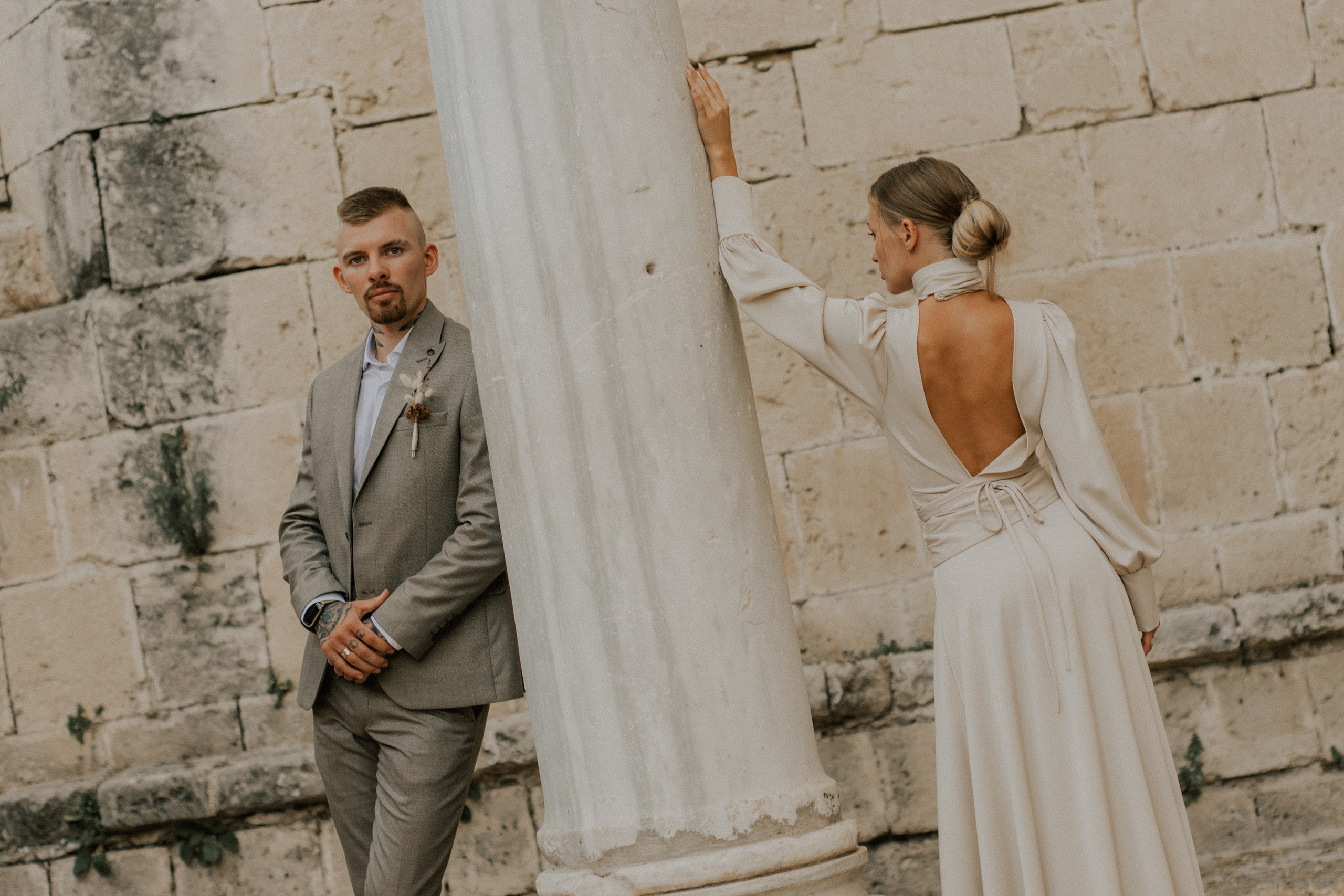 Wedding photosession for lovers