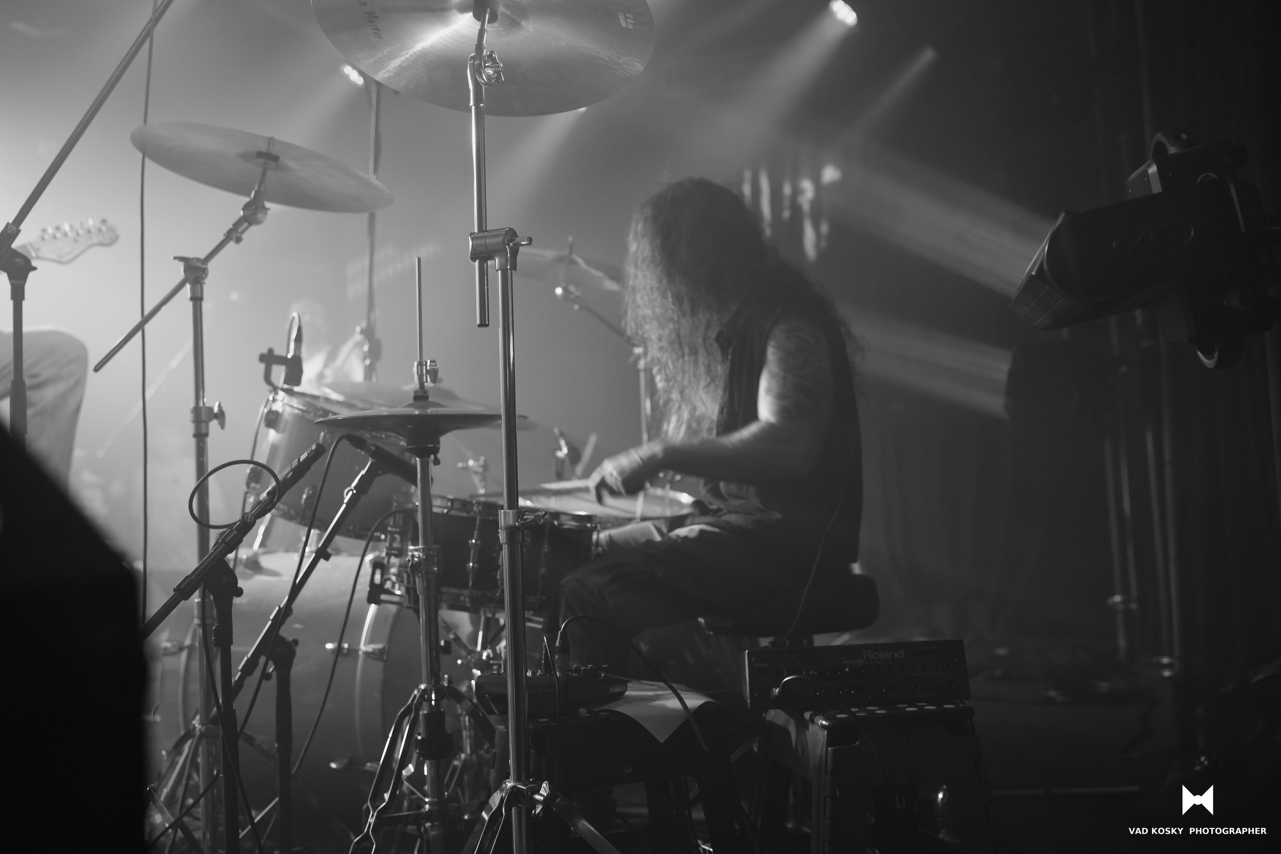 Roy Star & Group — Nirvana tribut TLV Grey club. Vad Kosky Photographer