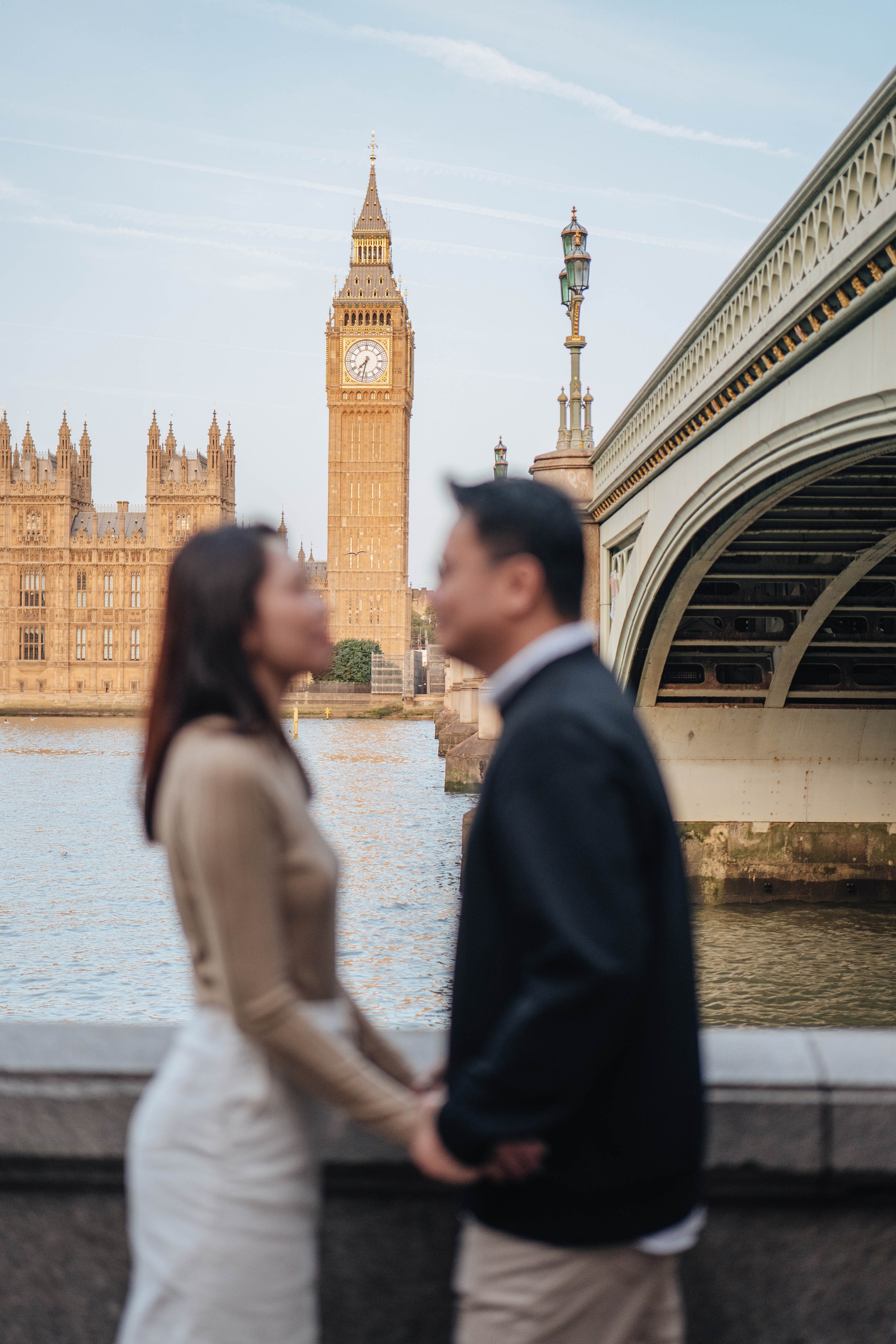 Early morning in central London. Wedding and family photographer in London
