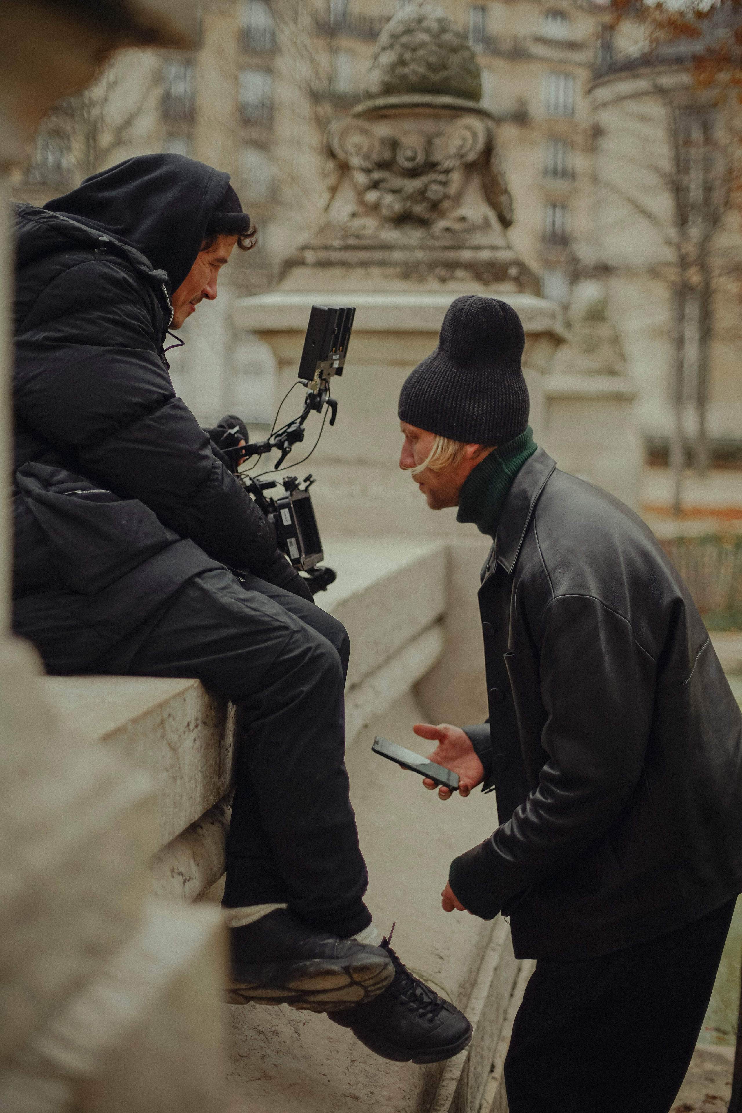 Tournage Ivan Dorn & Essoh. Photographe à Paris — portraits et mariages | Olia Sheb