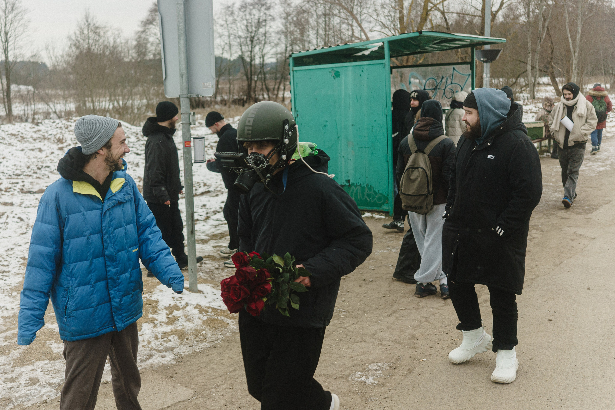 Tournage Noize MC. Photographe à Paris — portraits et mariages | Olia Sheb