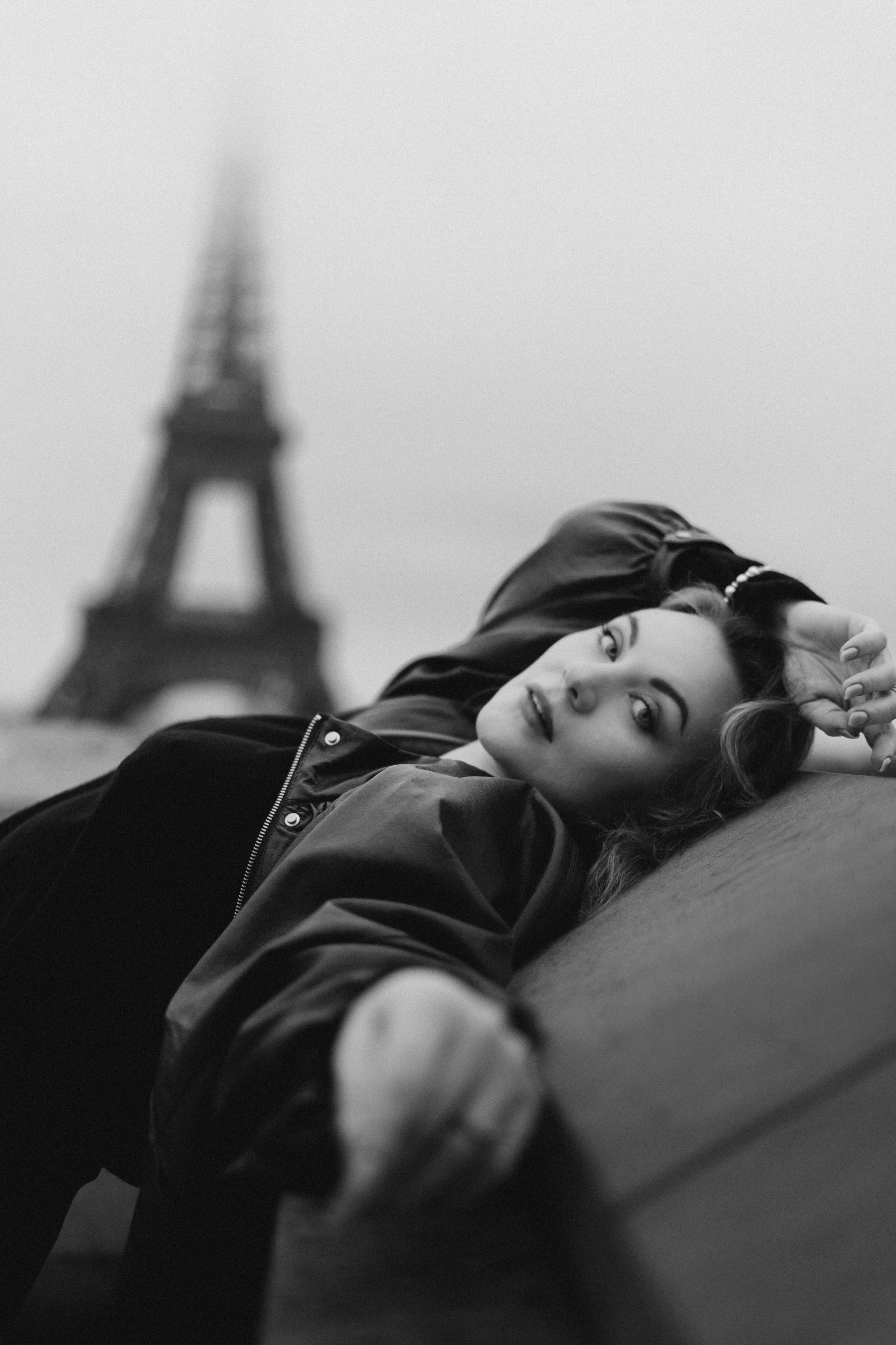 Paris en noir et blanc. Photographe à Paris — portraits et mariages | Olia Sheb
