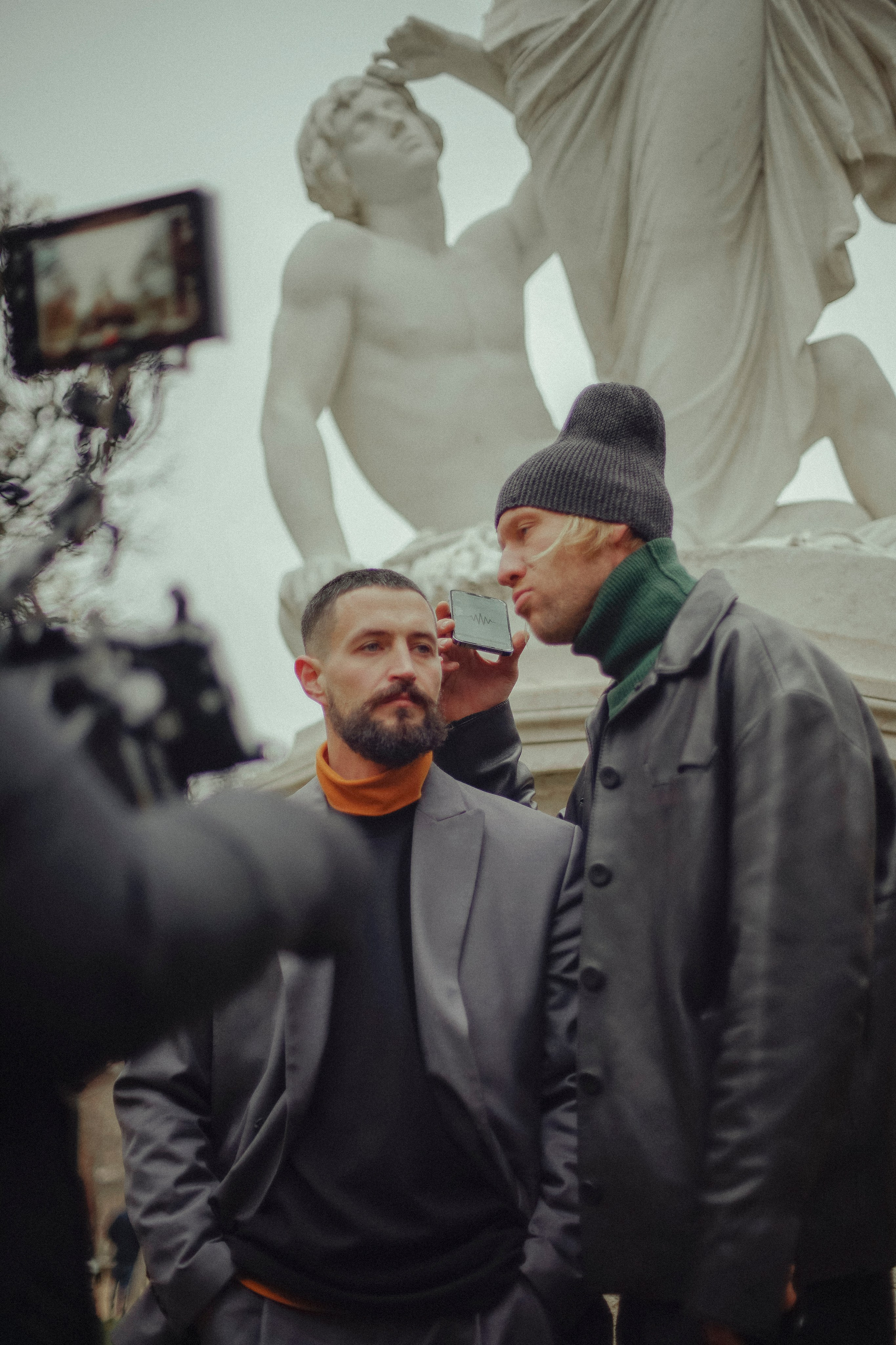 Tournage Ivan Dorn & Essoh. Photographe à Paris — portraits et mariages | Olia Sheb