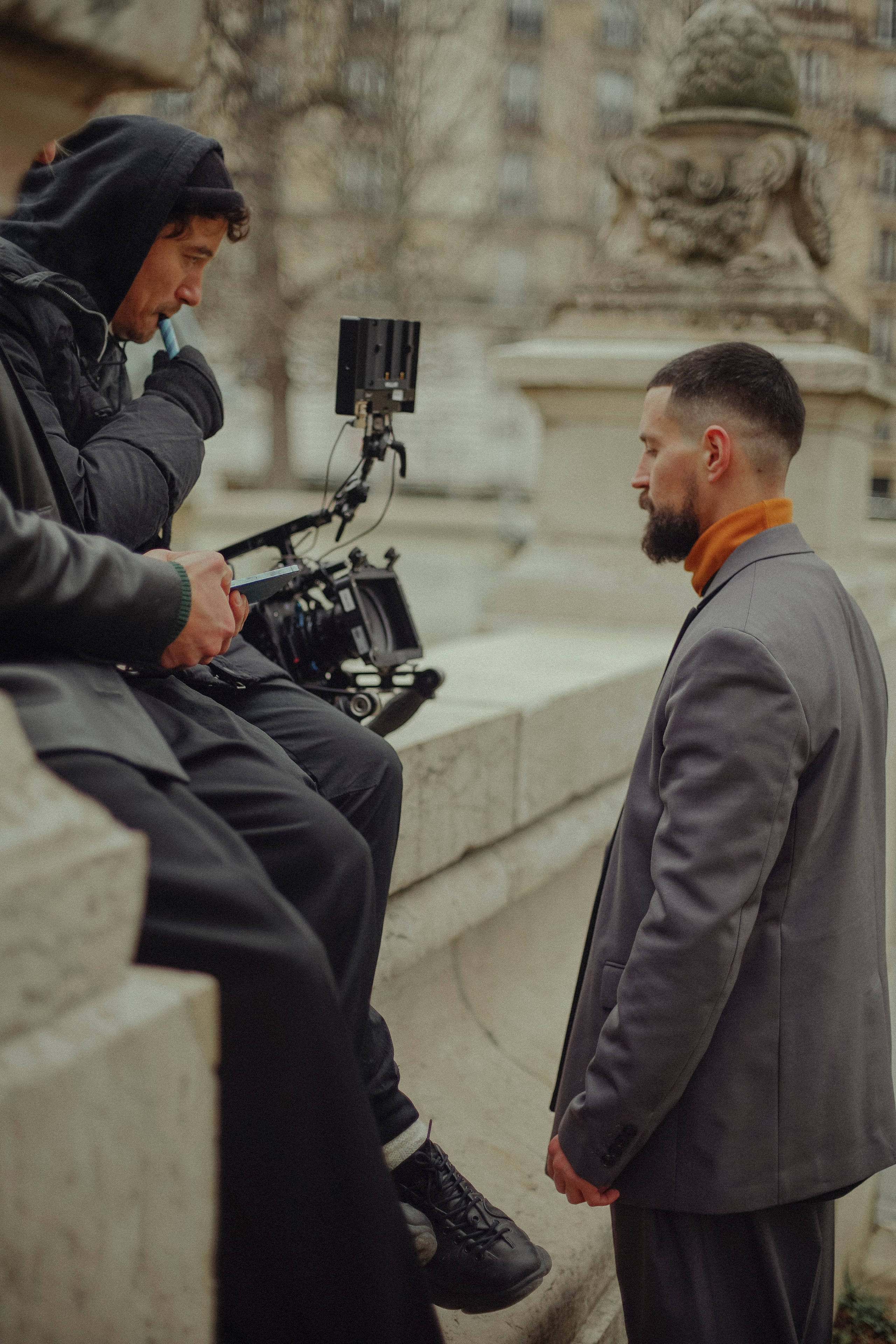 Tournage Ivan Dorn & Essoh. Photographe à Paris — portraits et mariages | Olia Sheb