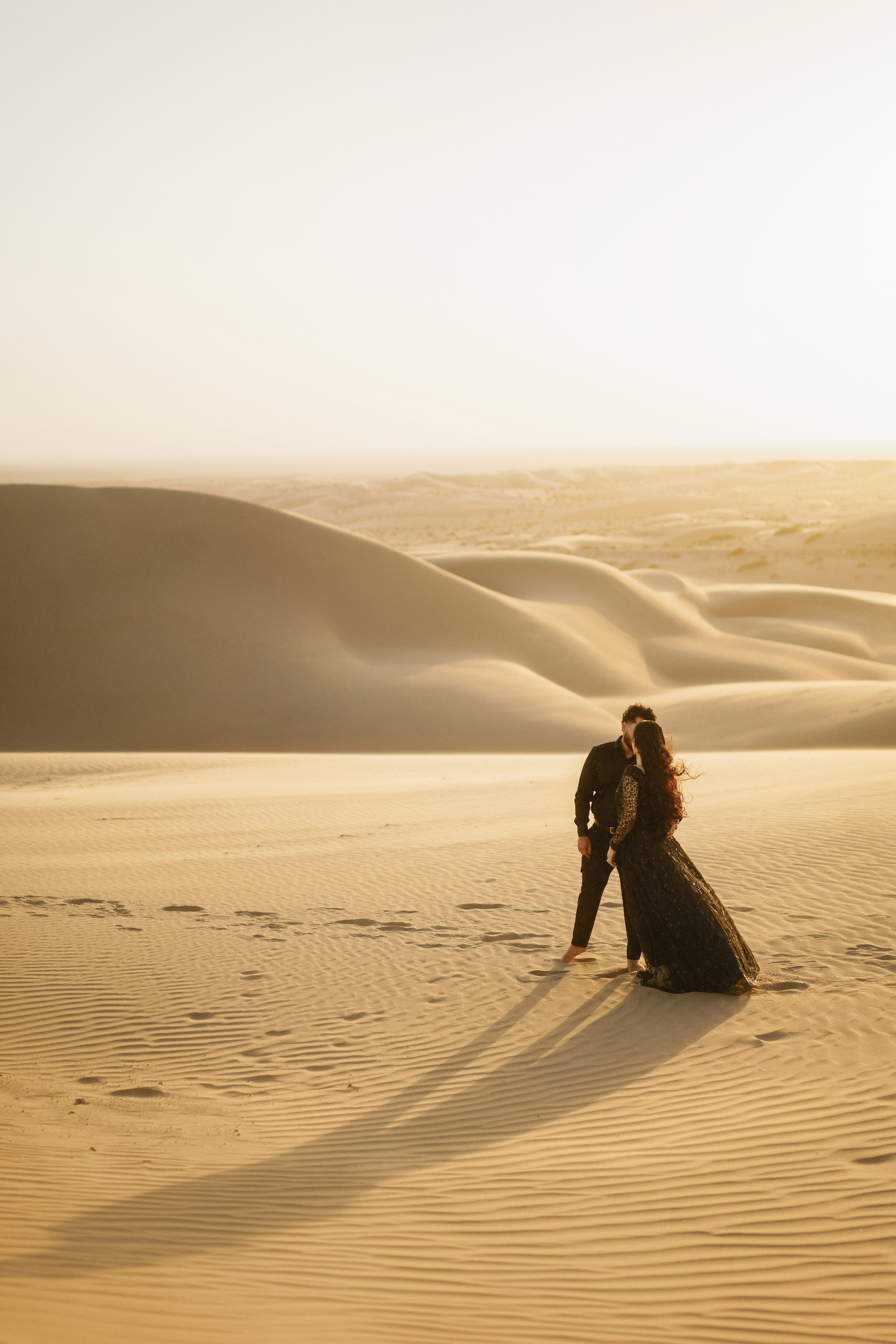 Elopement at Glamis Sand Dunes California. Wedding Photography & Videography Team in California, Los Angeles, San Francisco, San Diego and Travel