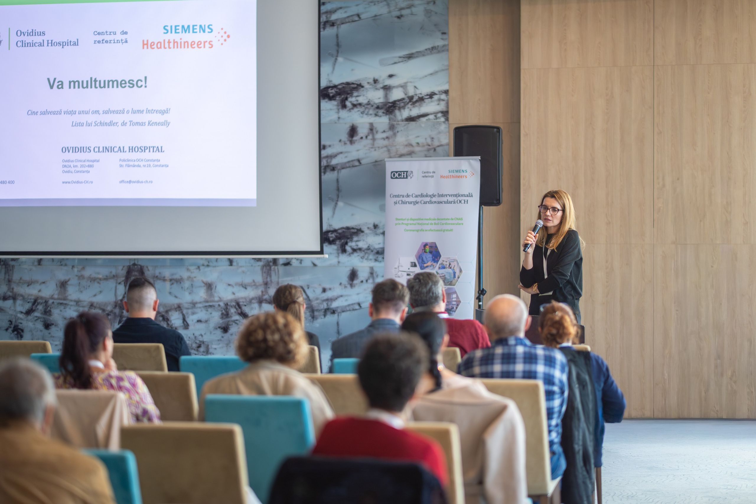 Simpozion OCH “Importanta abordarii multidisciplinare in tratarea pacientului cu comorbiditati”. Adelinne