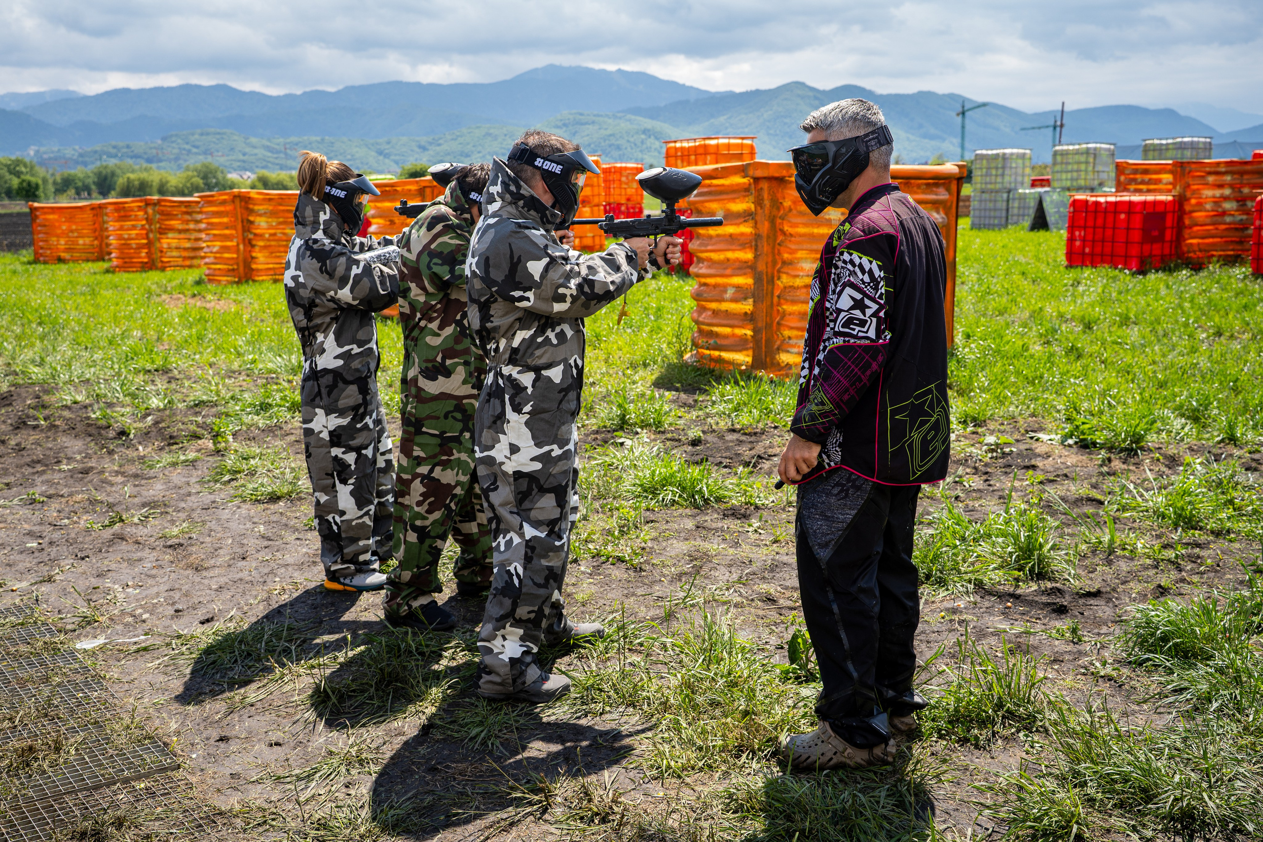 Deschidere Arena Paintball Brasov. Adelinne