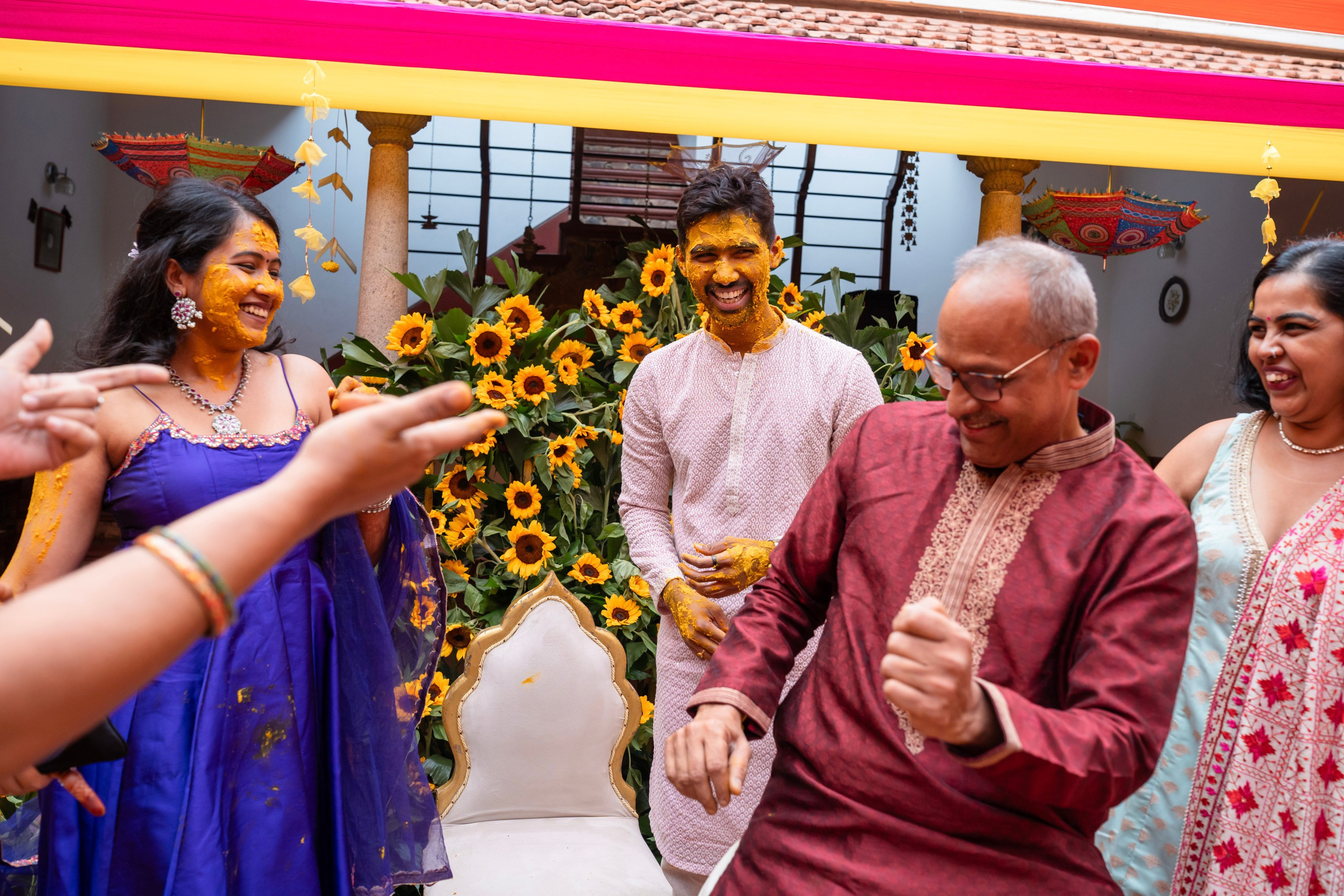 Samyuktha & Manoj, Tamil and Telugu Wedding at Angana Courtyard, Bangalore | Truly Yours