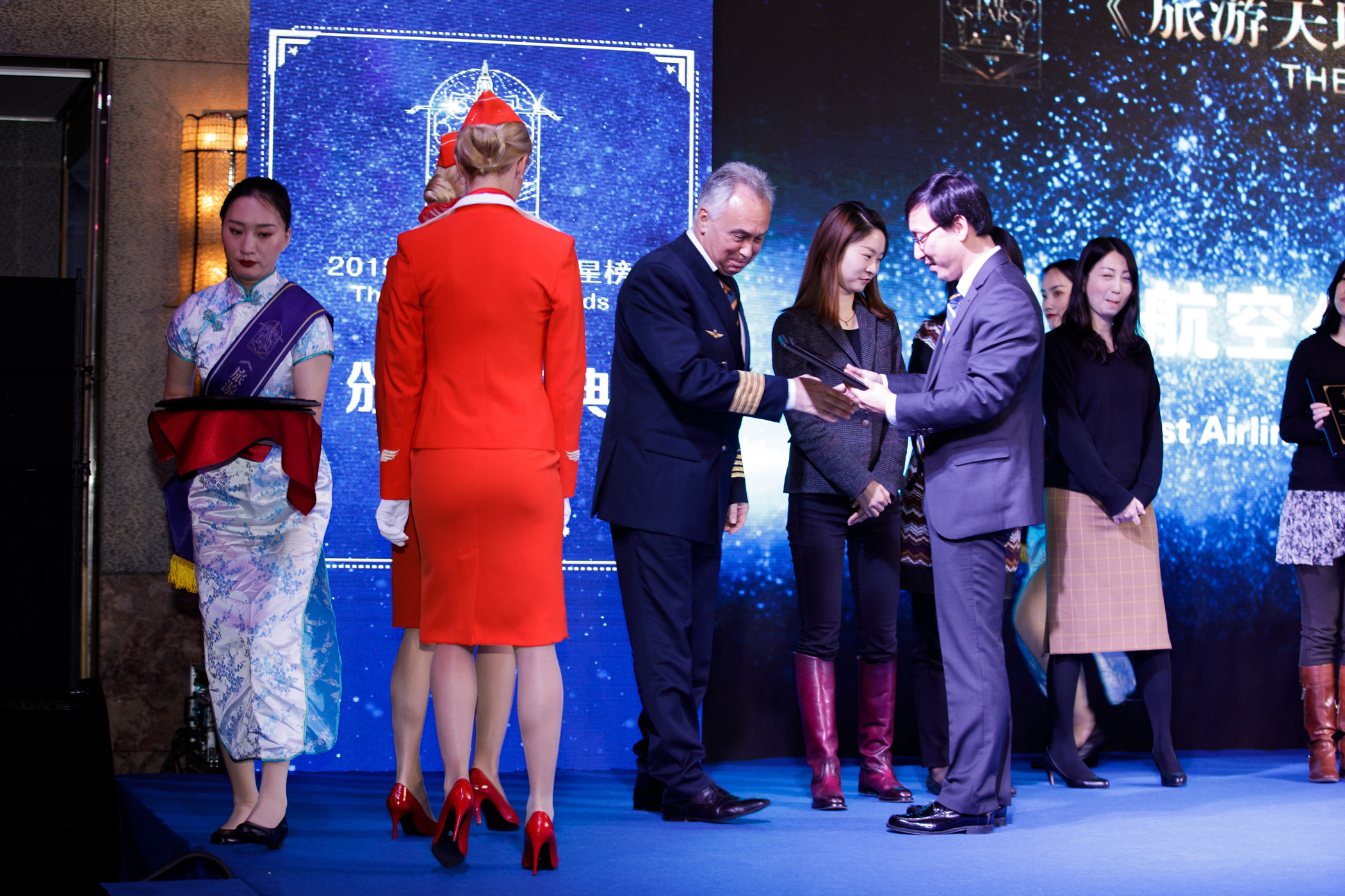 Награждение «Аэрофлот» в Шанхае. Фотограф в Шанхае — Лола Пидлуская