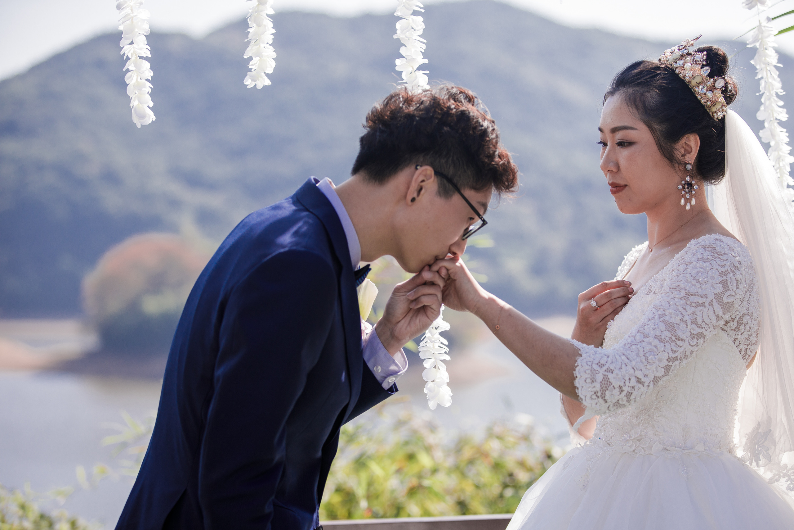 Китайская свадьба по традиционным китайским + европейским обычаям. Фотограф в Шанхае — Лола Пидлуская