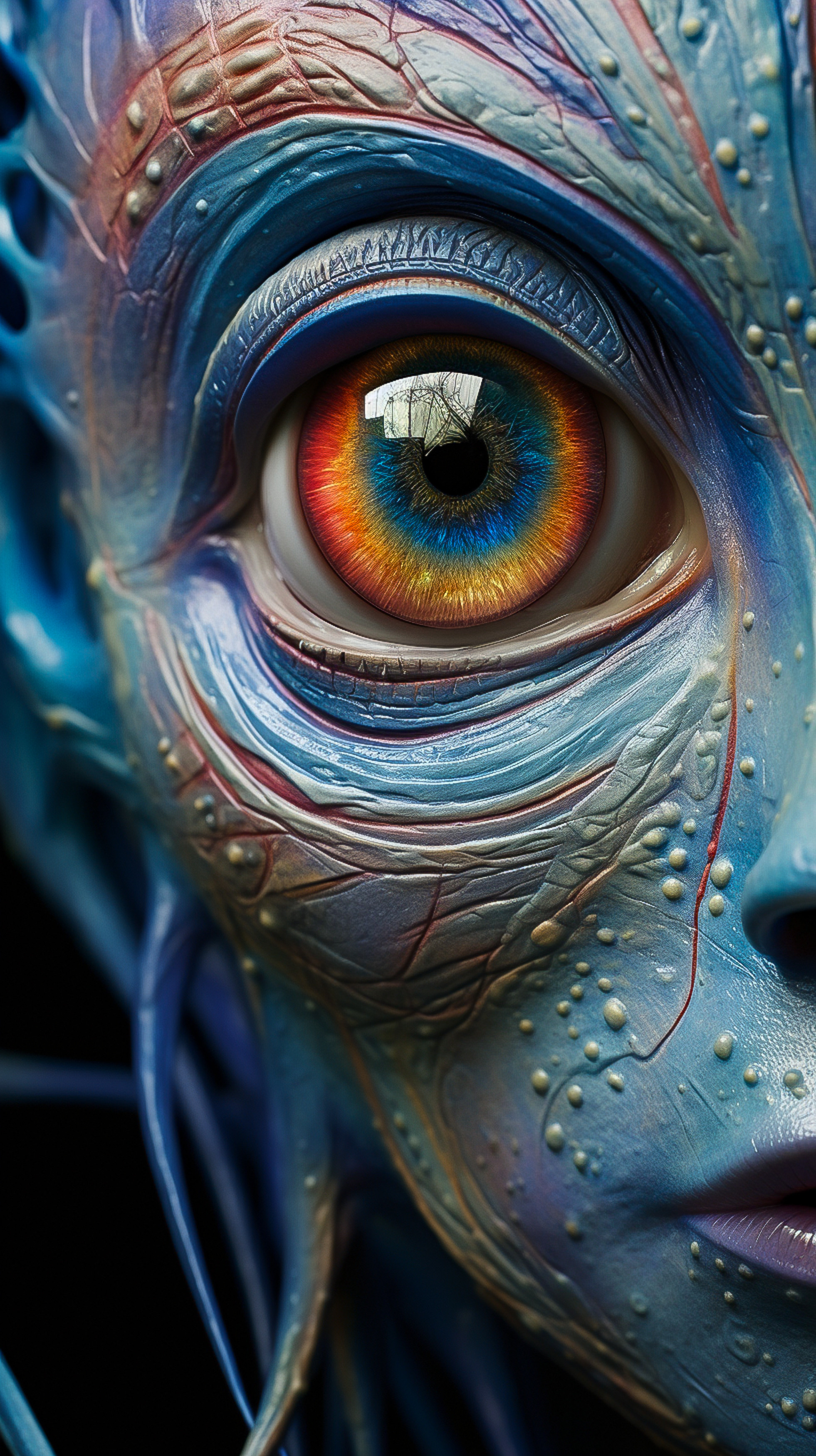 Fantastic portraits of aliens and others. Photographer in Shanghai — Lola Pidluskaya