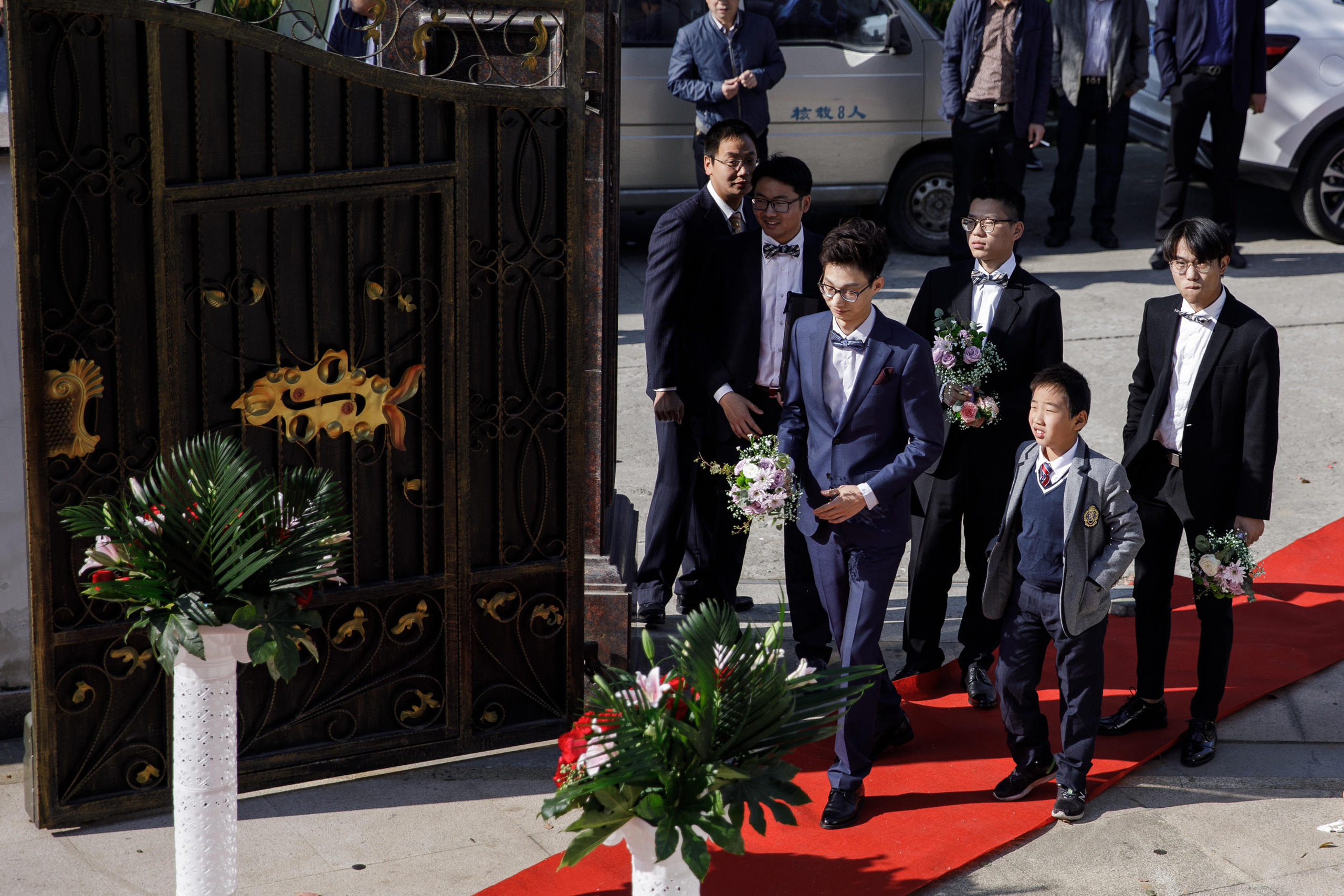 Китайская свадьба по традиционным китайским + европейским обычаям. Фотограф в Шанхае — Лола Пидлуская