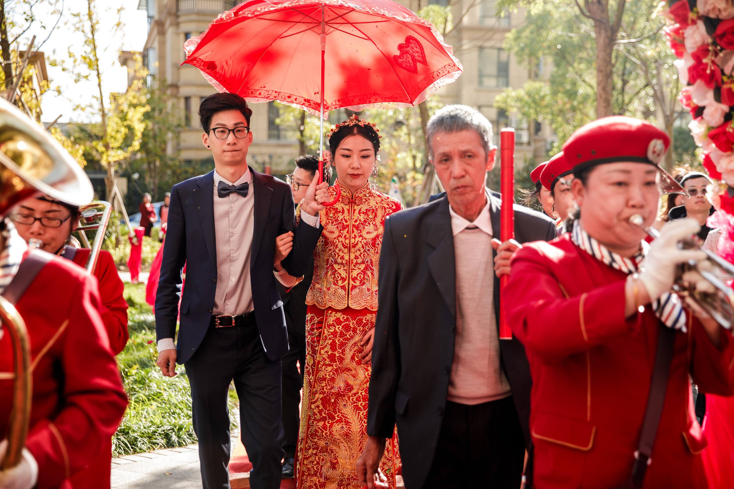 Китайская свадьба по традиционным китайским + европейским обычаям. Фотограф в Шанхае — Лола Пидлуская