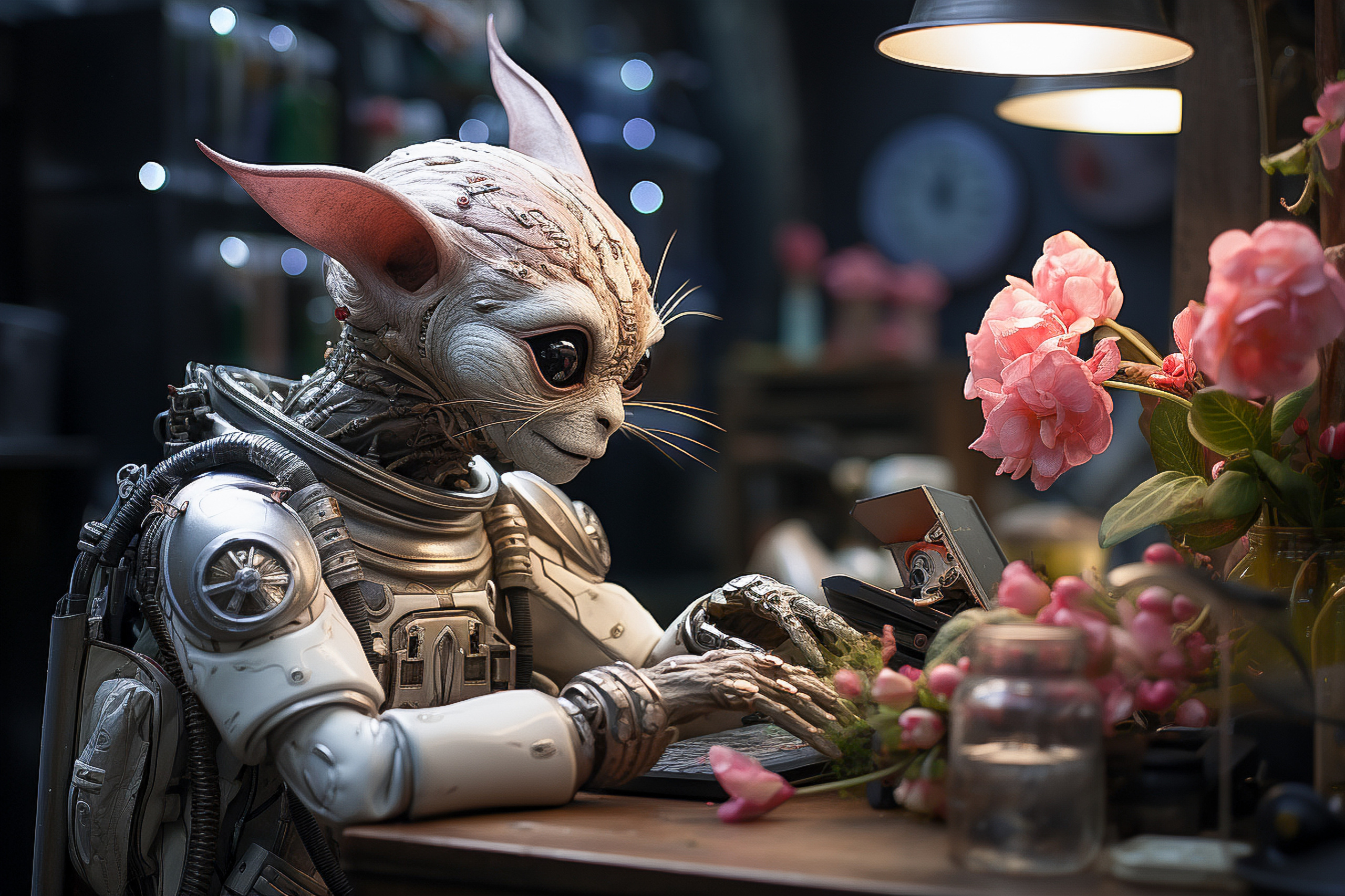 Fantastic portraits of aliens and others. Photographer in Shanghai — Lola Pidluskaya