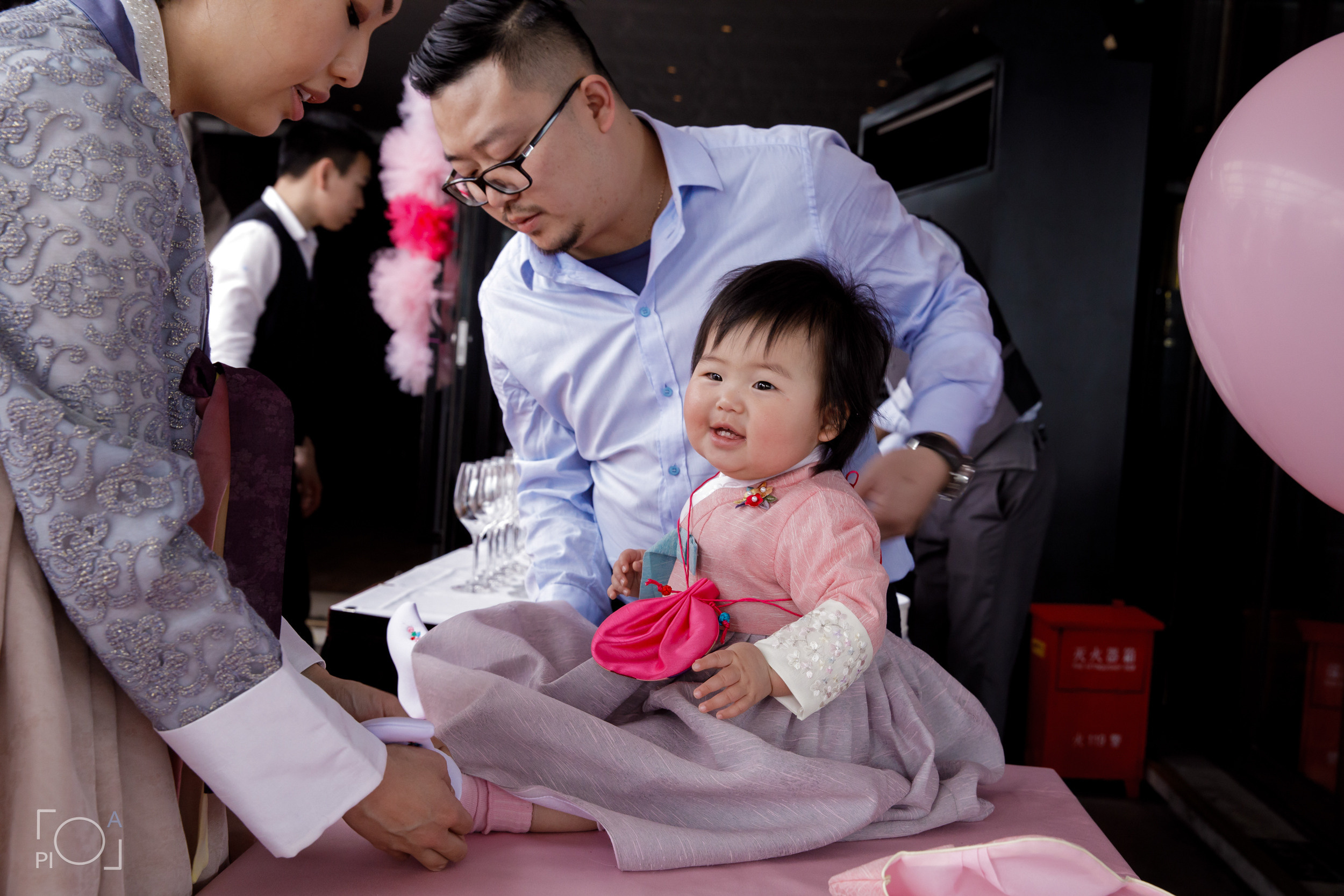 1st Birthday according to Korean customs. Photographer in Shanghai — Lola Pidluskaya