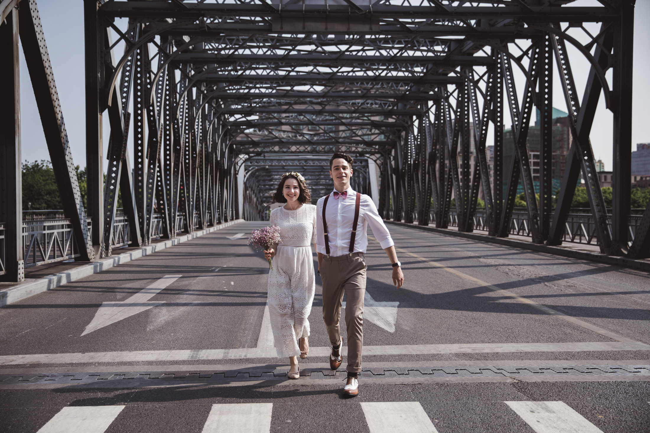 Свадебная фотопрогулка в Шанхае. Фотограф в Шанхае — Лола Пидлуская