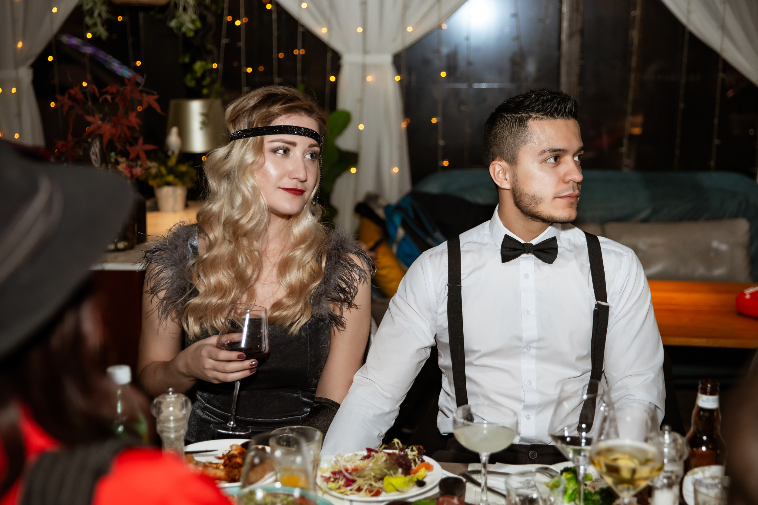 Corporate party in the style of a gangster party. Photographer in Shanghai — Lola Pidluskaya