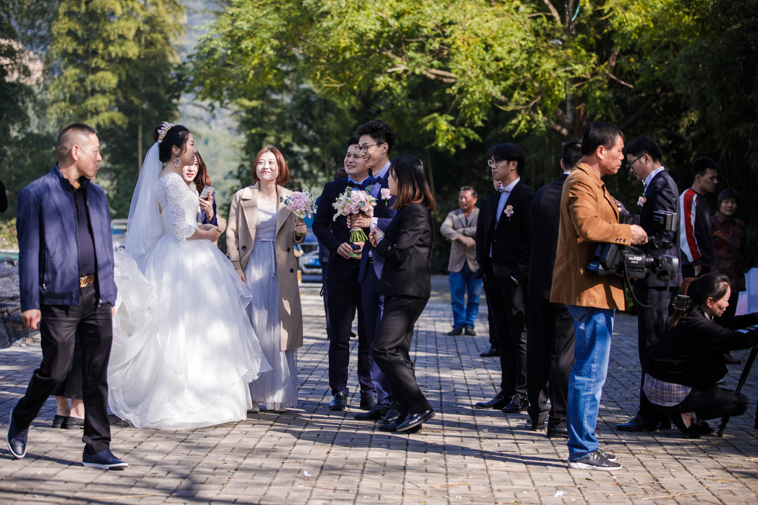 Китайская свадьба по традиционным китайским + европейским обычаям. Фотограф в Шанхае — Лола Пидлуская