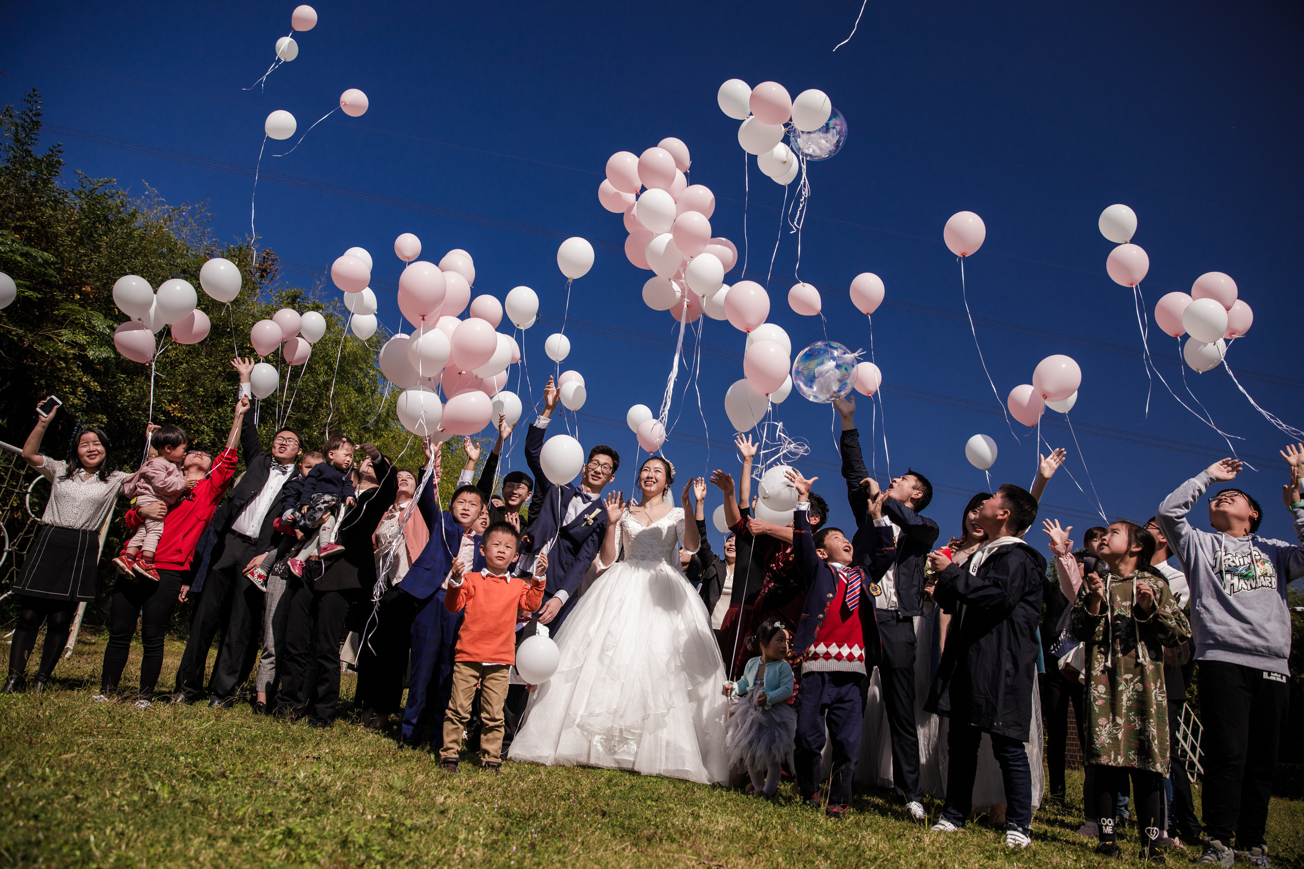 Китайская свадьба по традиционным китайским + европейским обычаям. Фотограф в Шанхае — Лола Пидлуская