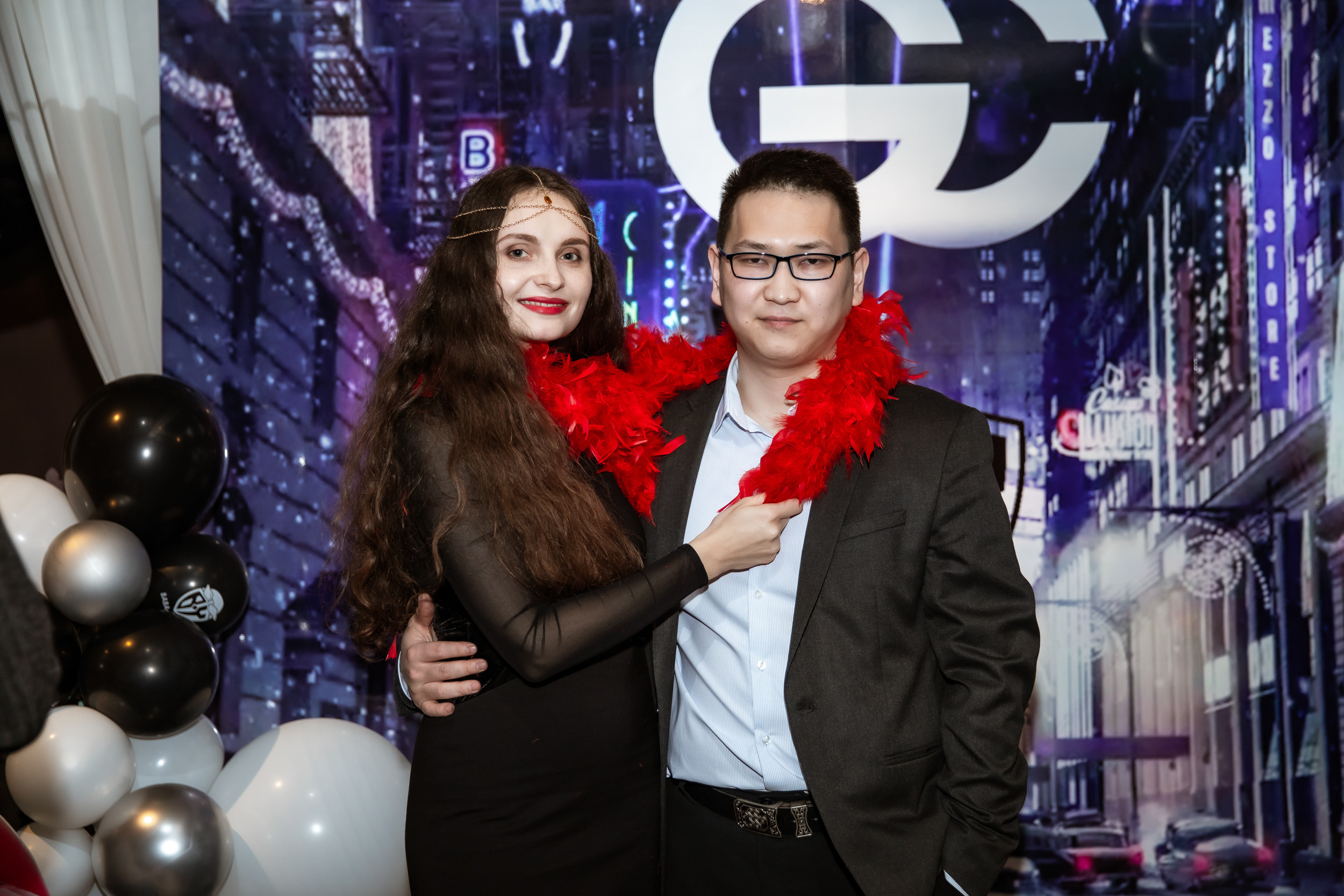 Corporate party in the style of a gangster party. Photographer in Shanghai — Lola Pidluskaya