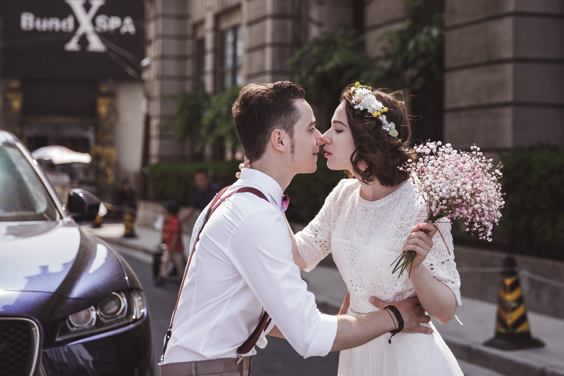 Свадебная фотопрогулка в Шанхае. Фотограф в Шанхае — Лола Пидлуская