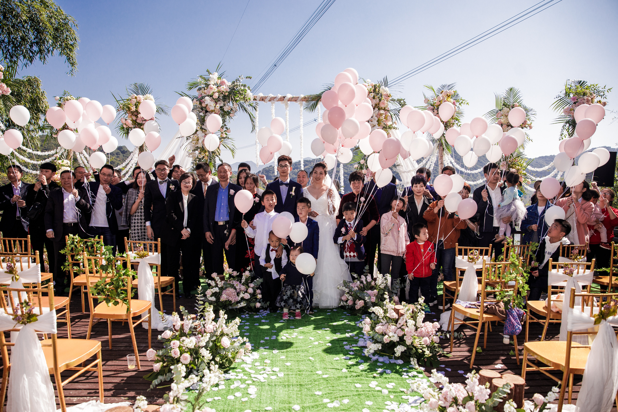 Китайская свадьба по традиционным китайским + европейским обычаям. Фотограф в Шанхае — Лола Пидлуская