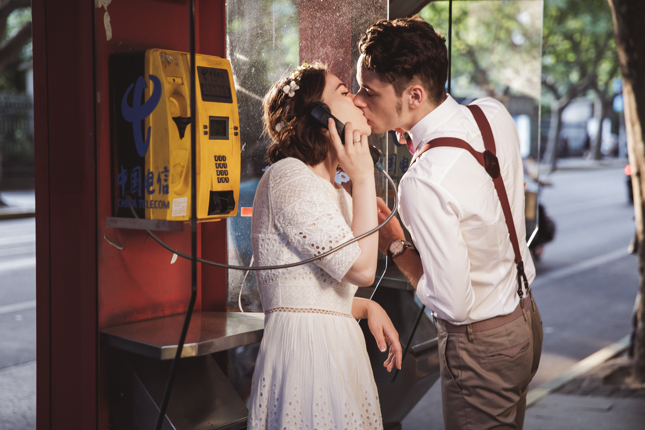 Свадебная фотопрогулка в Шанхае. Фотограф в Шанхае — Лола Пидлуская