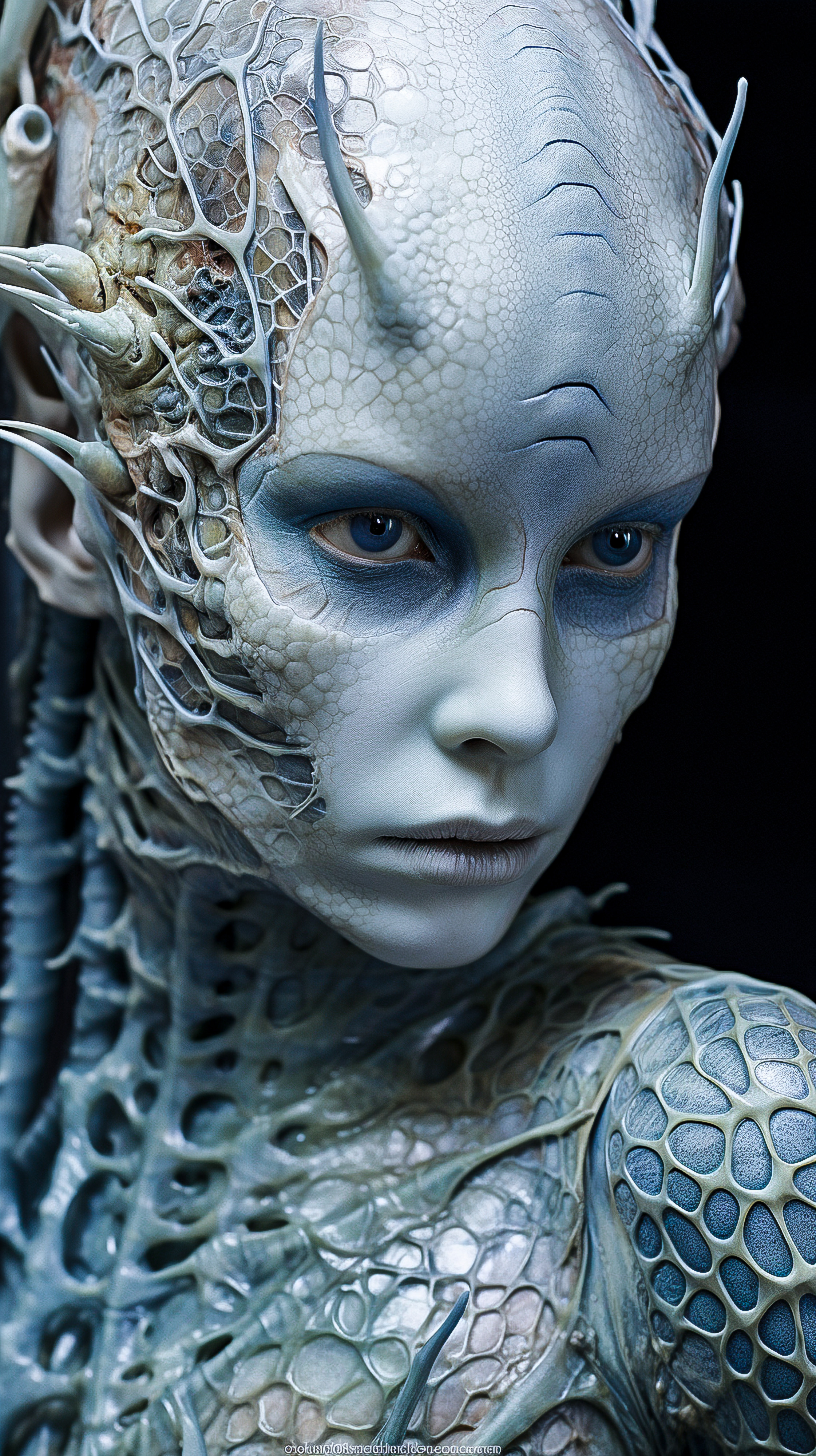 Fantastic portraits of aliens and others. Photographer in Shanghai — Lola Pidluskaya