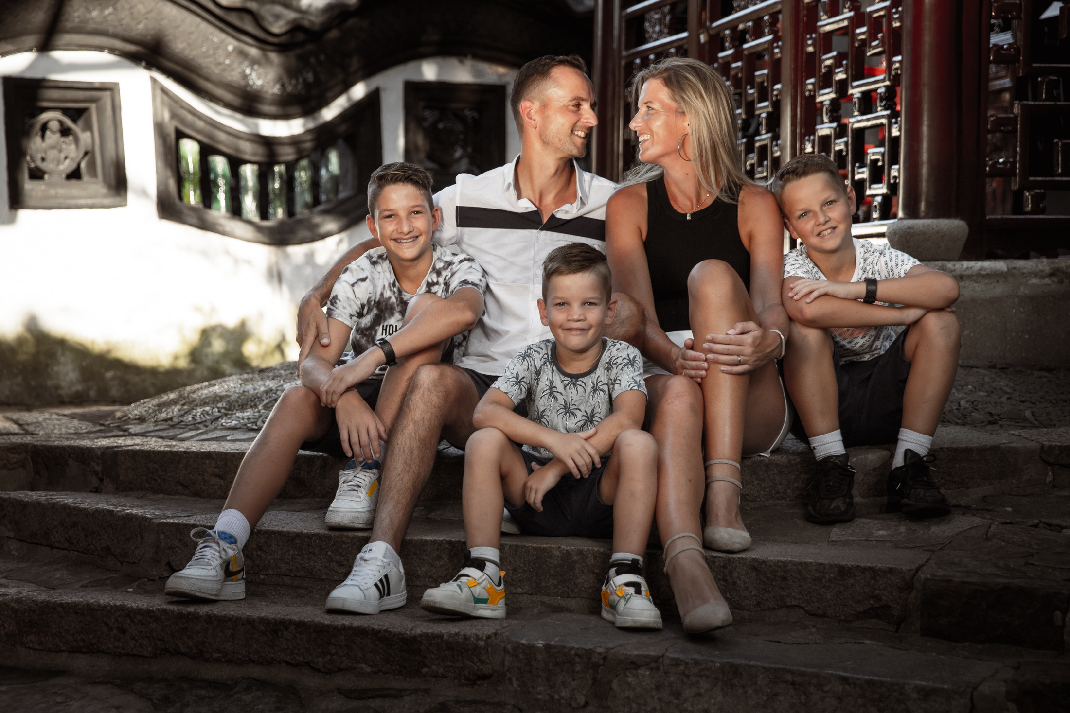 Семейная фотопрогулка, 2 часа — 2 локации. Фотограф в Шанхае — Лола Пидлуская